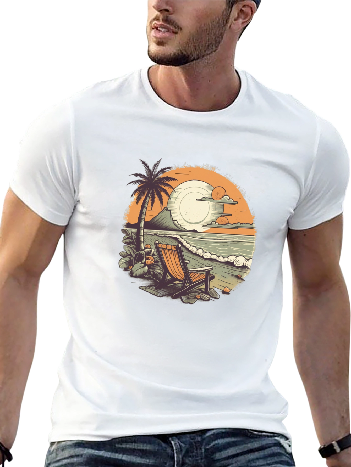 Tropical Beach T-Shirt