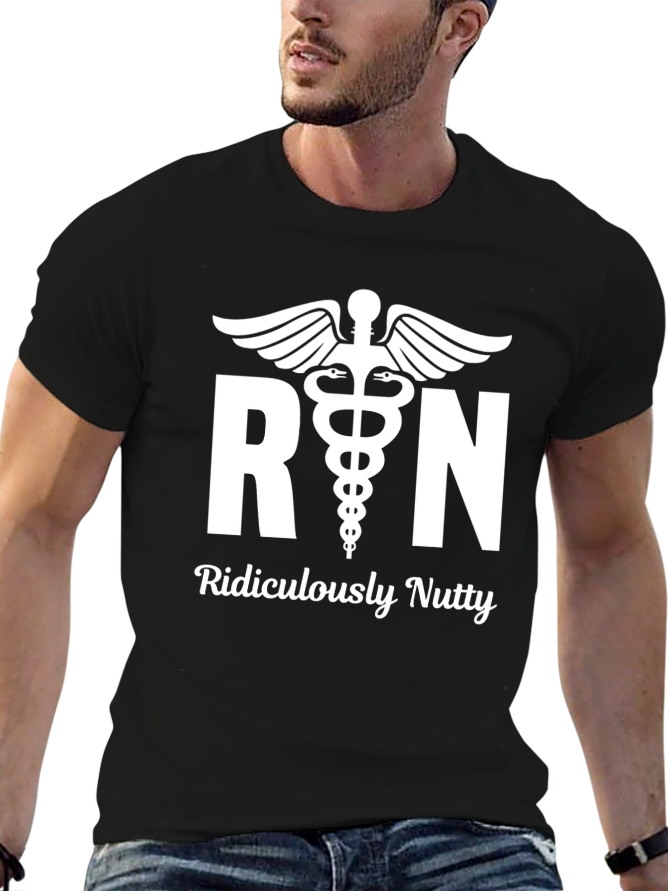 RN Ridiculously Nutty T-Shirt - Nurse Humor Tee