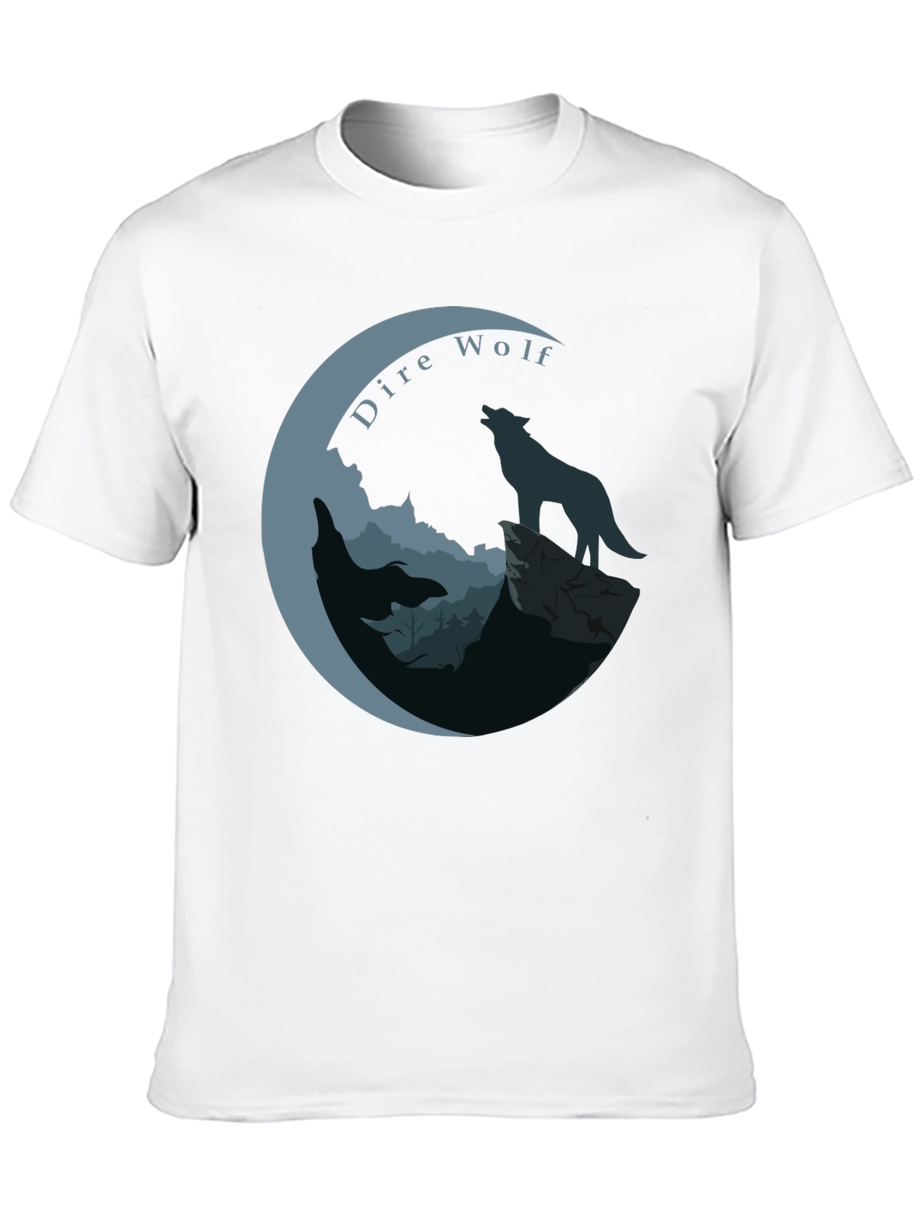 Dire Wolf Graphic T-Shirt - Unique Design