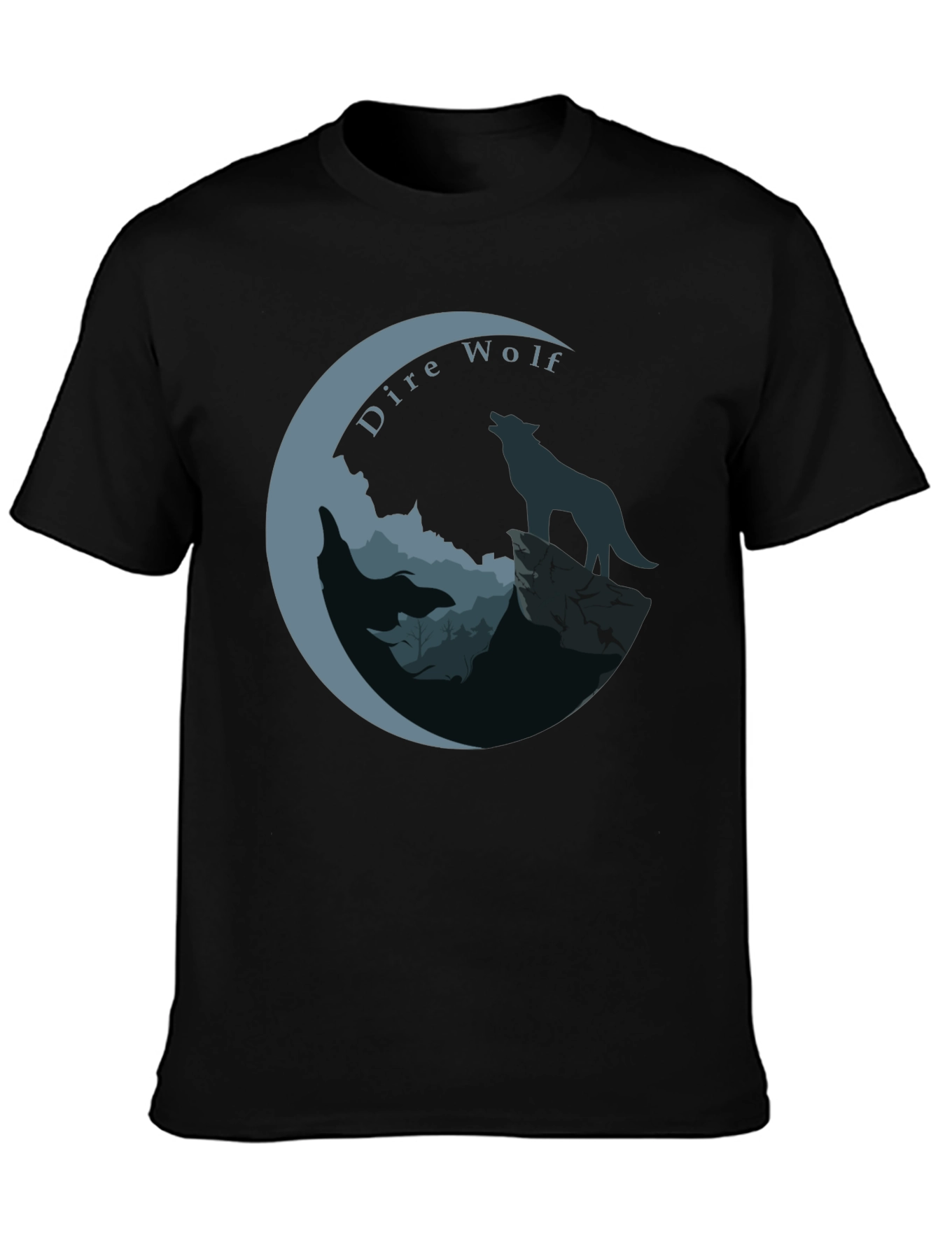 Dire Wolf Graphic T-Shirt - Unique Design