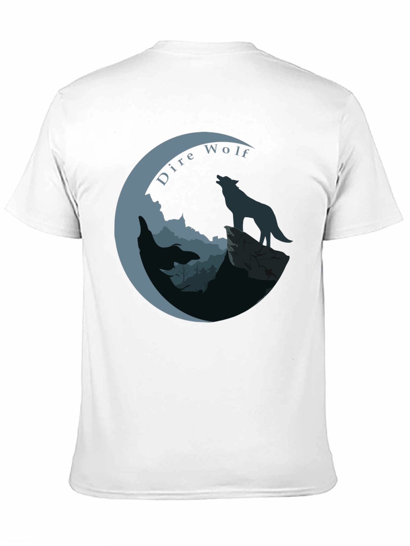 Dire Wolf Graphic T-Shirt - Unique Design