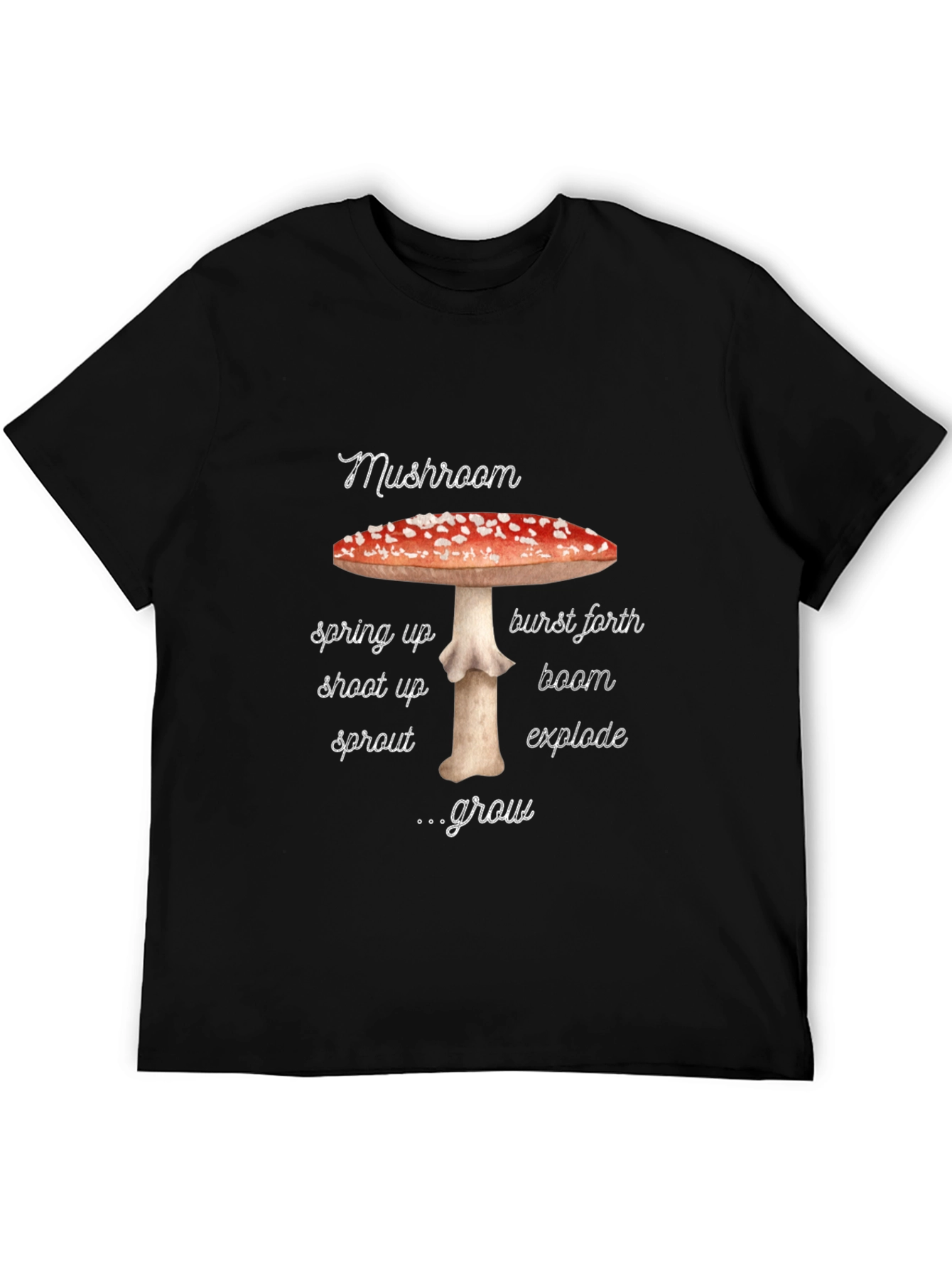 Mushroom Graphic Tee - Sprout & Grow T-Shirt