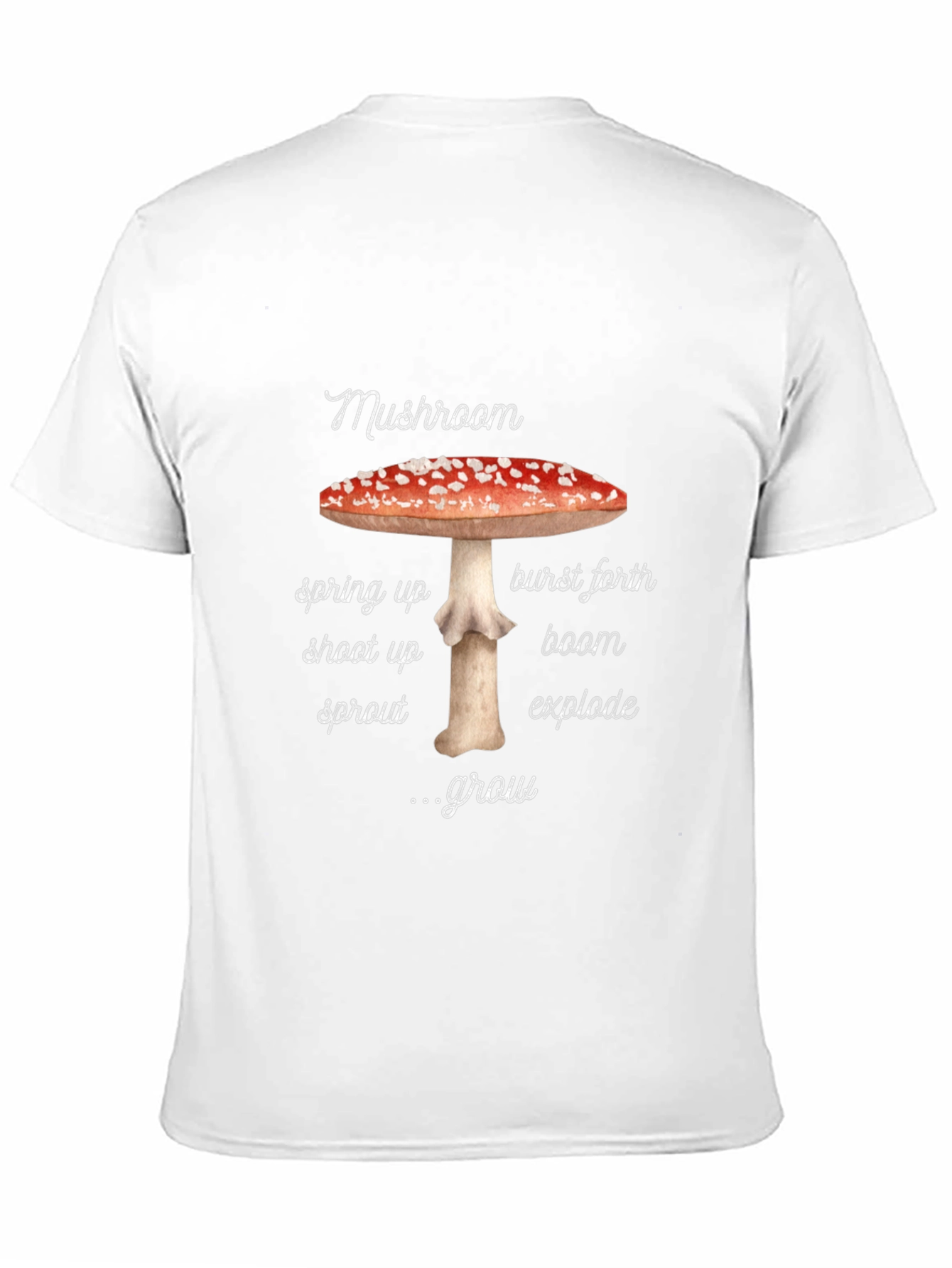 Mushroom Graphic Tee - Sprout & Grow T-Shirt