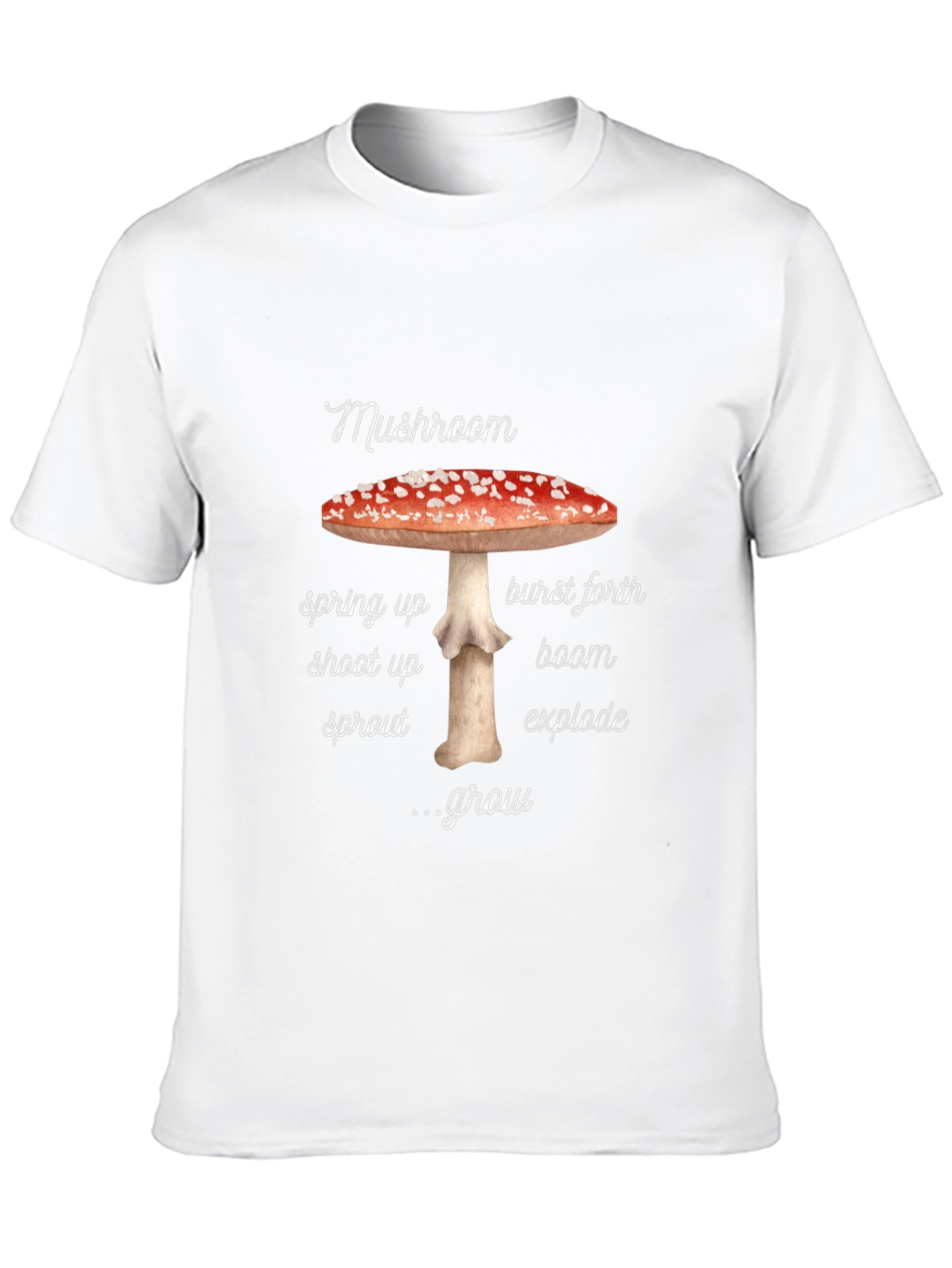 Mushroom Graphic Tee - Sprout & Grow T-Shirt