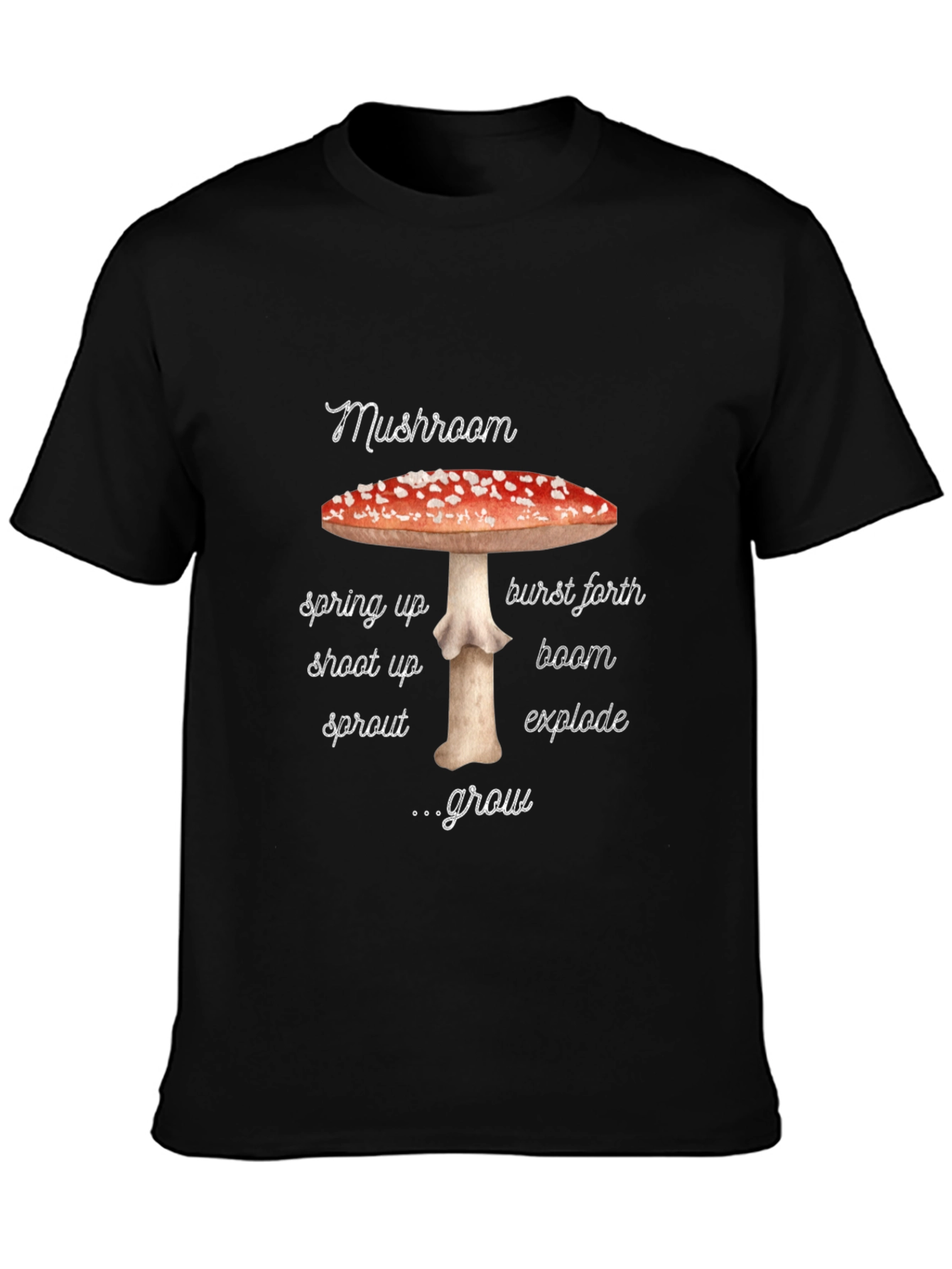 Mushroom Graphic Tee - Sprout & Grow T-Shirt