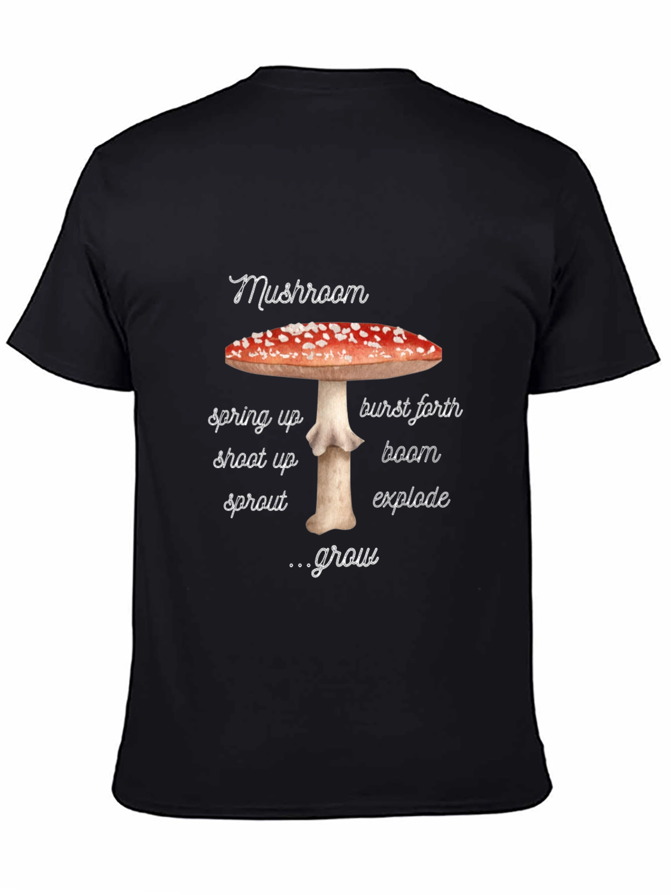 Mushroom Graphic Tee - Sprout & Grow T-Shirt