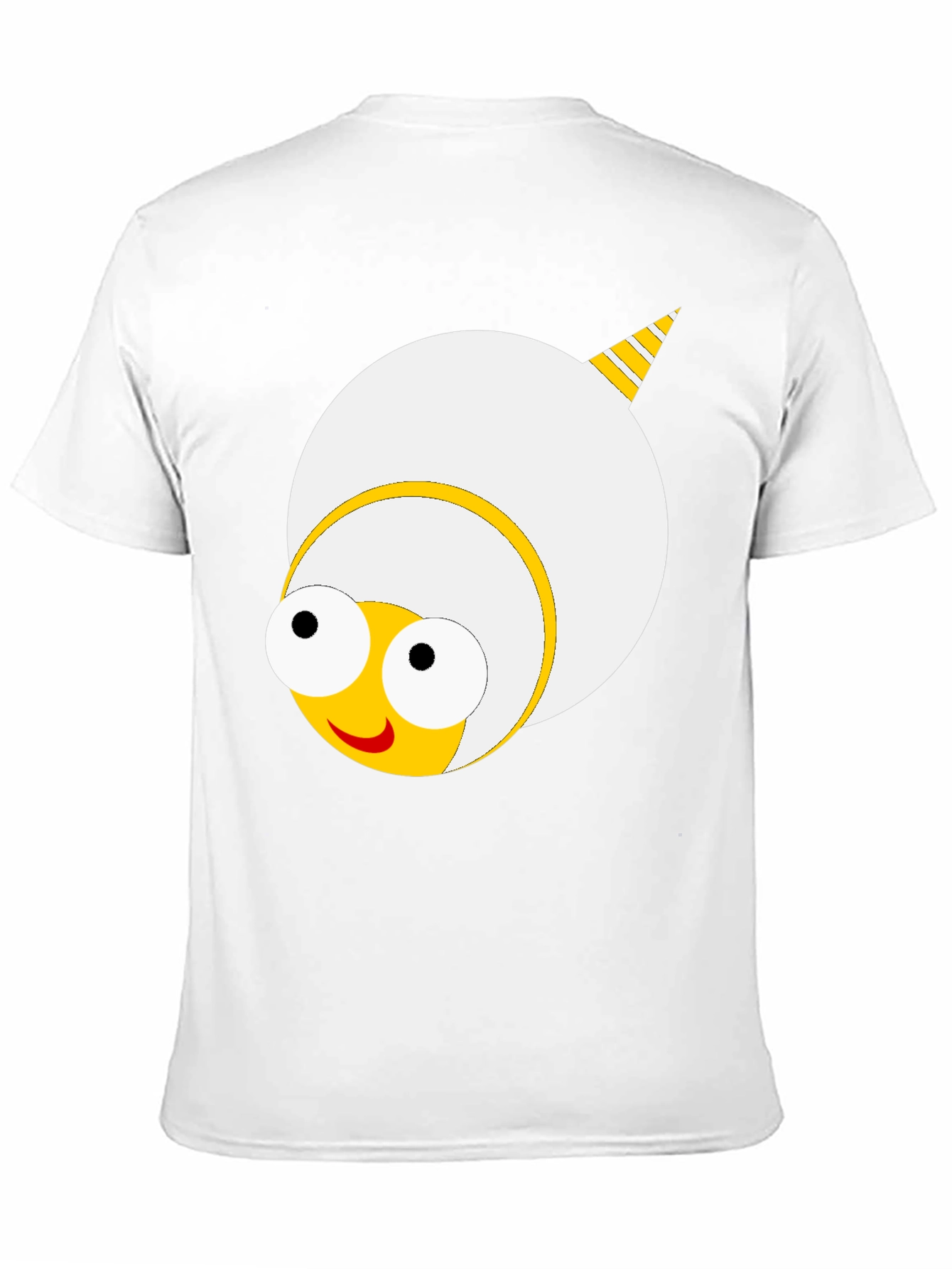 Cartoon Bee Graphic Tee - Fun Black T-Shirt
