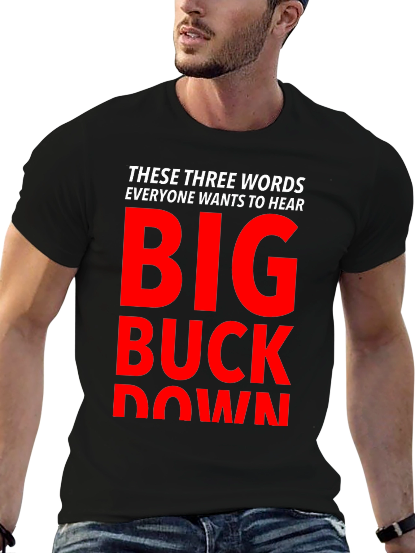 Big Buck Down Graphic Tee - Hunting T-Shirt