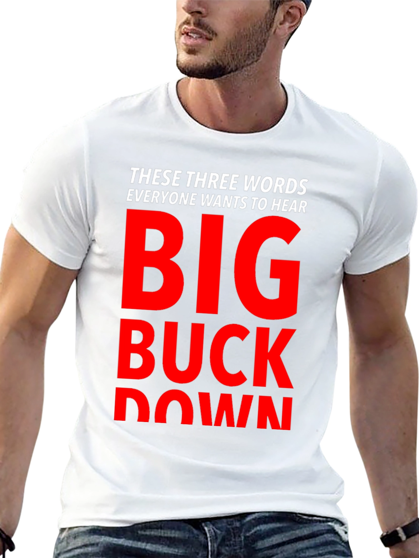 Big Buck Down Graphic Tee - Hunting T-Shirt