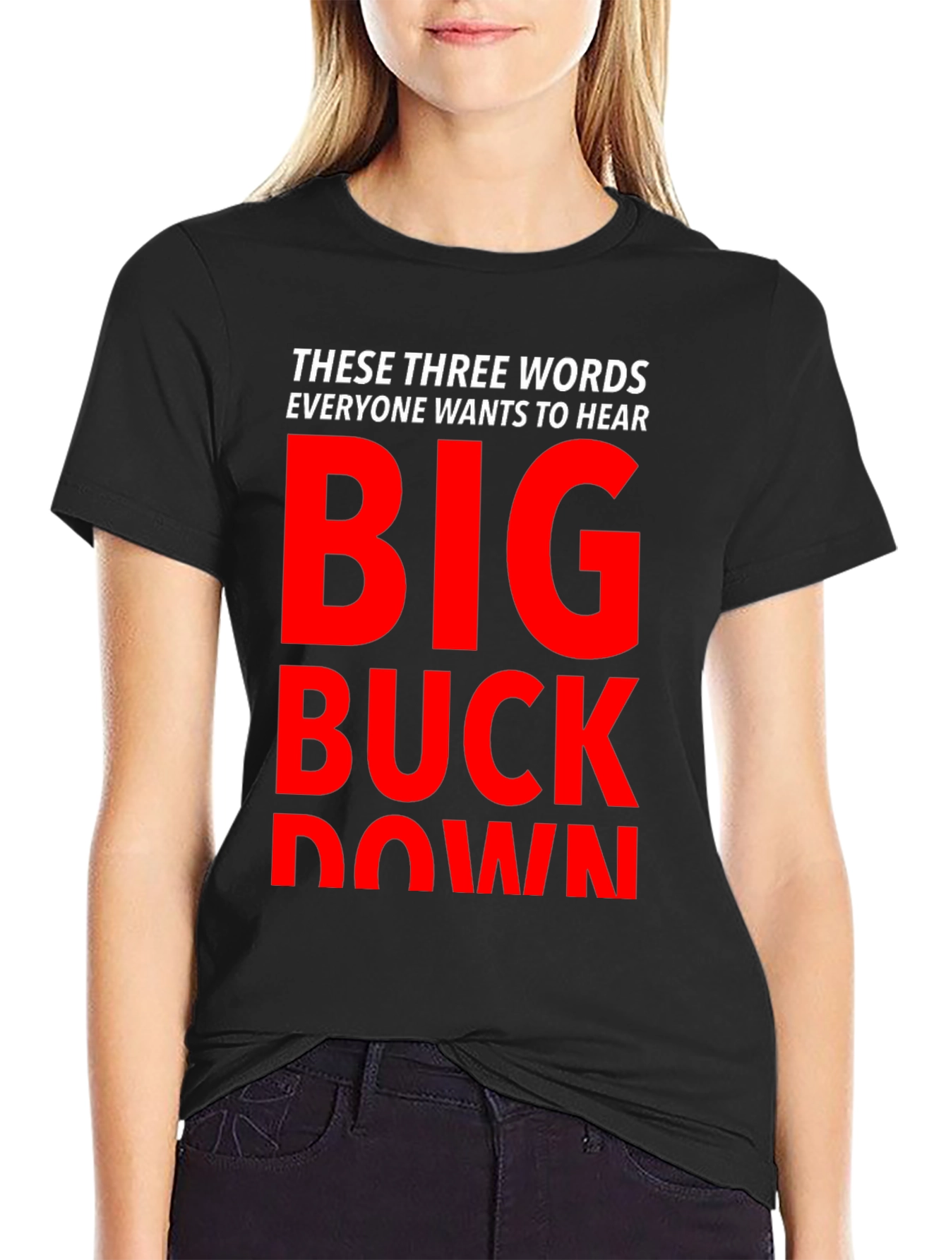 Big Buck Down Graphic Tee - Hunting T-Shirt