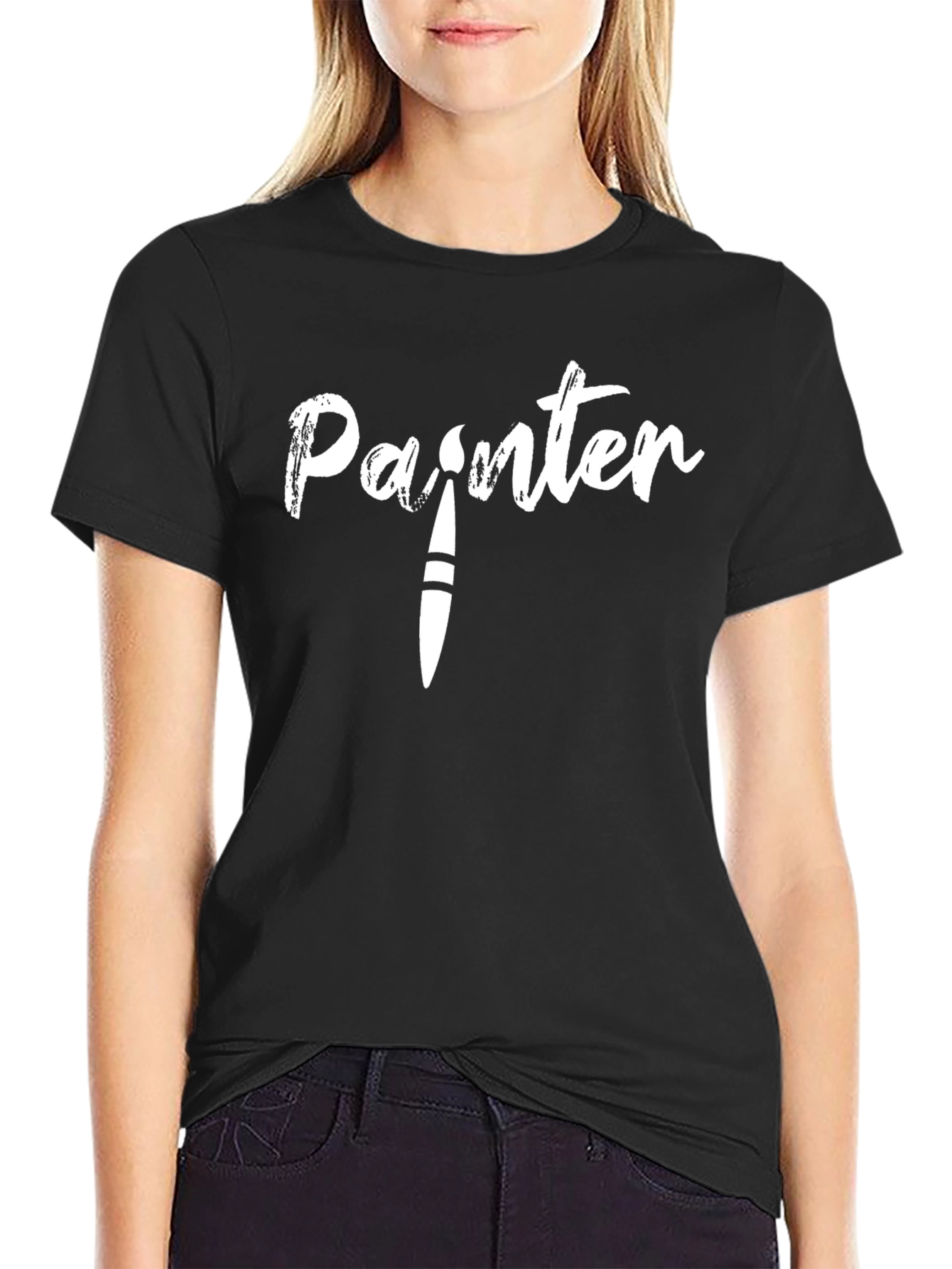 Painter T-Shirt - Artistic Design Soft Cotton