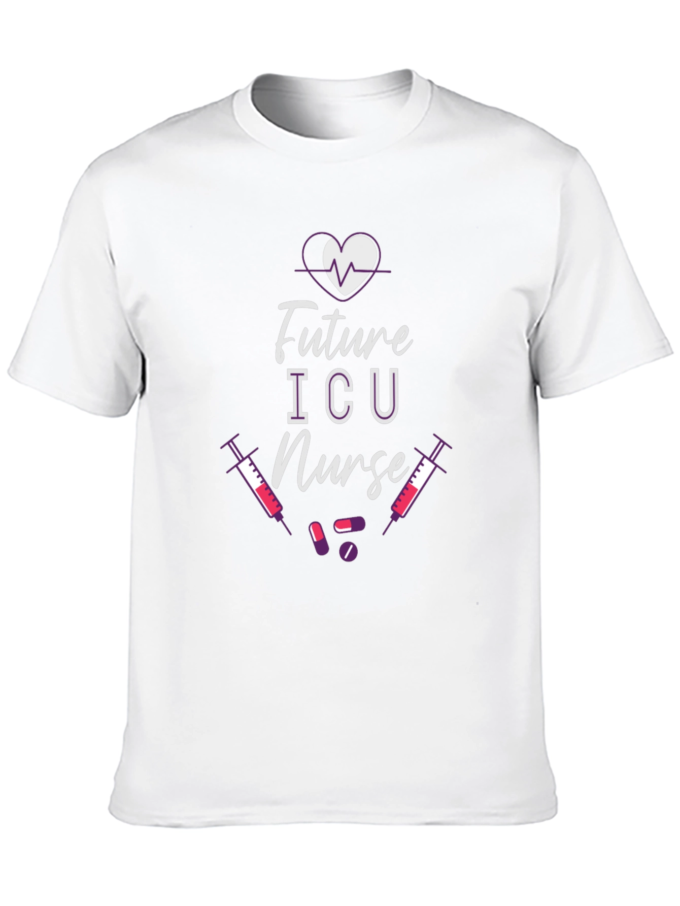 Future ICU Nurse Black T-Shirt