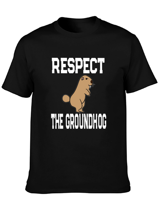 Respect the Groundhog T-Shirt