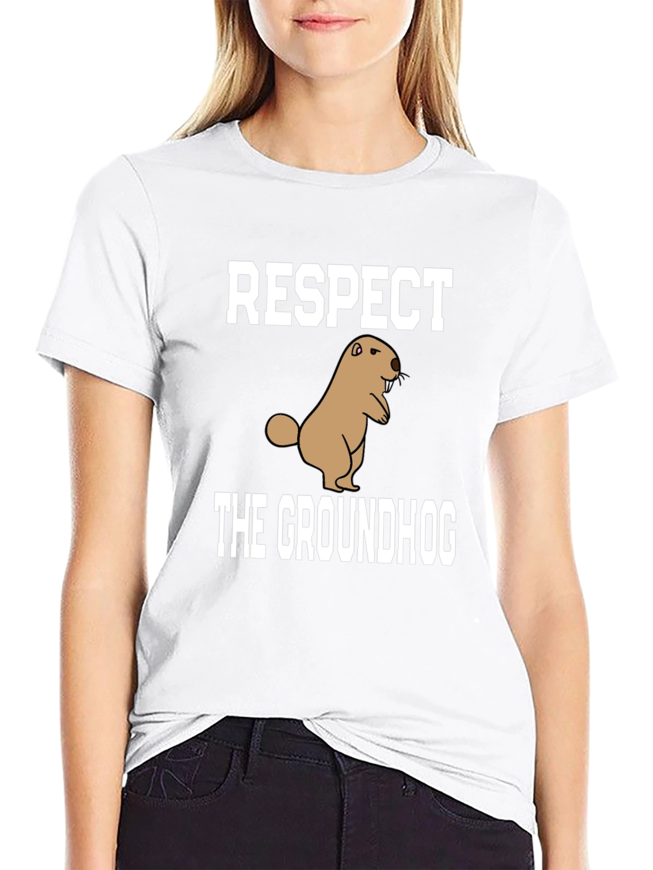 Respect the Groundhog T-Shirt