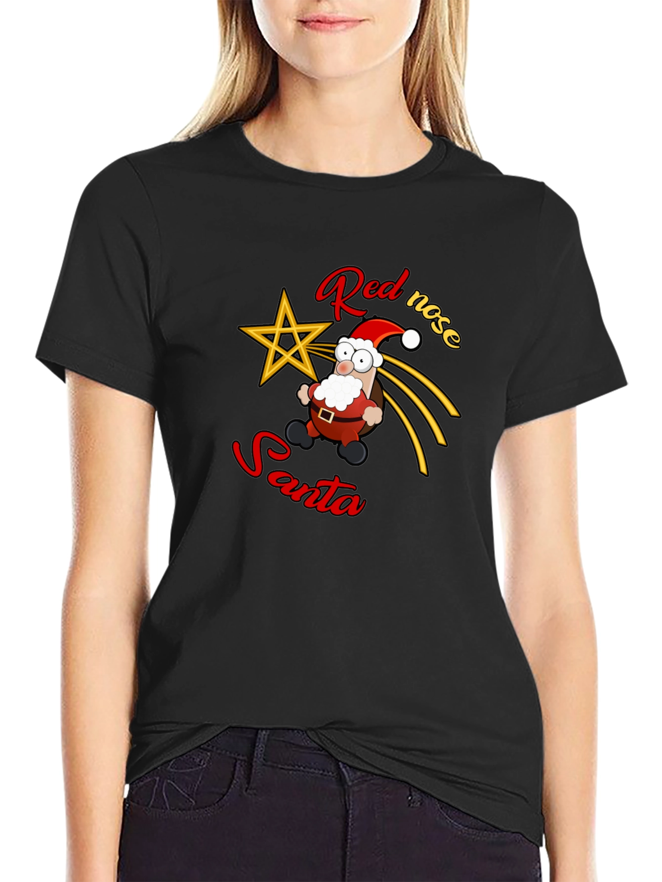 Red Nose Santa T-Shirt