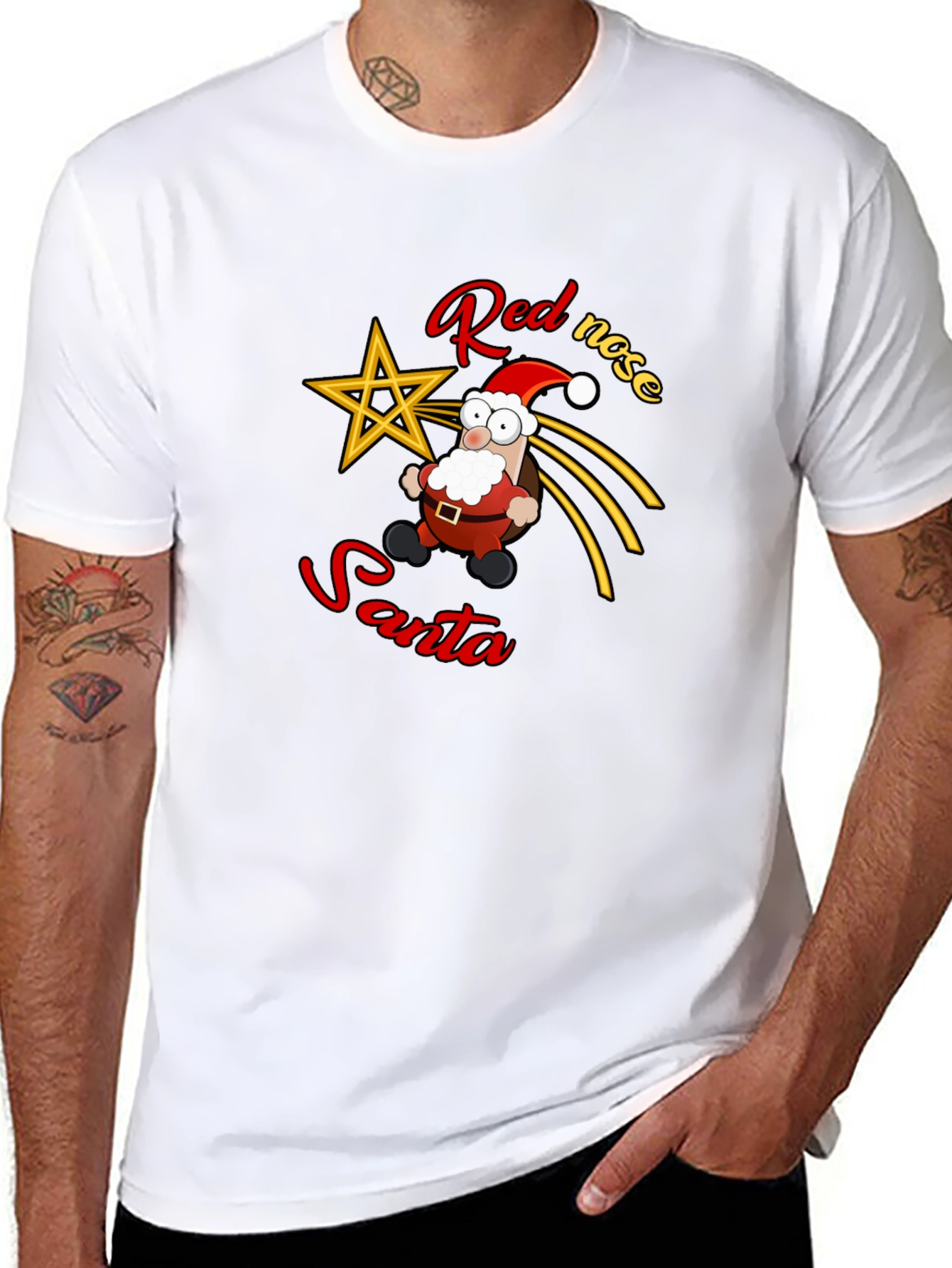 Red Nose Santa T-Shirt
