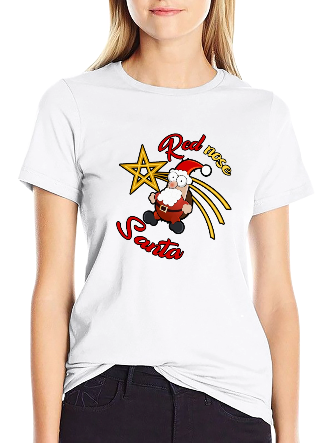 Red Nose Santa T-Shirt