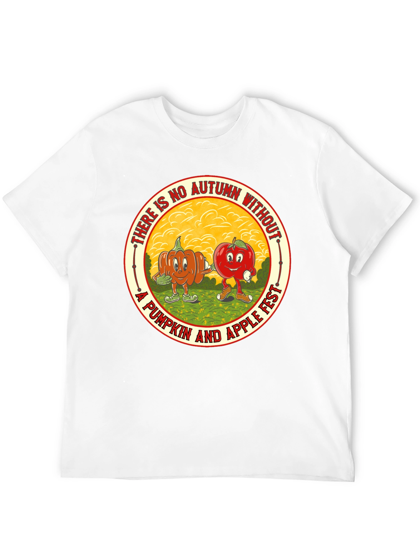 Autumn Pumpkin and Apple Fest T-Shirt