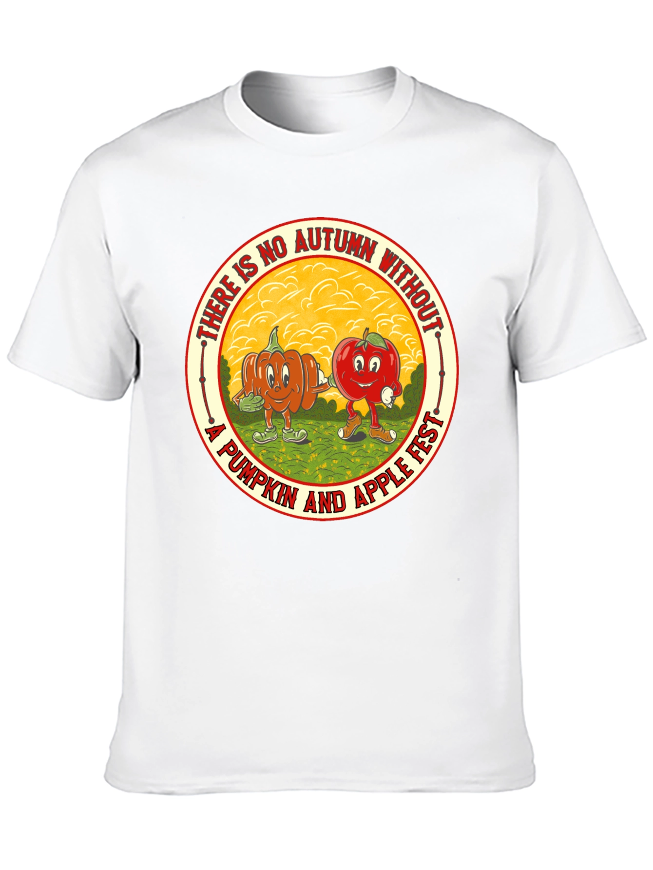 Autumn Pumpkin and Apple Fest T-Shirt