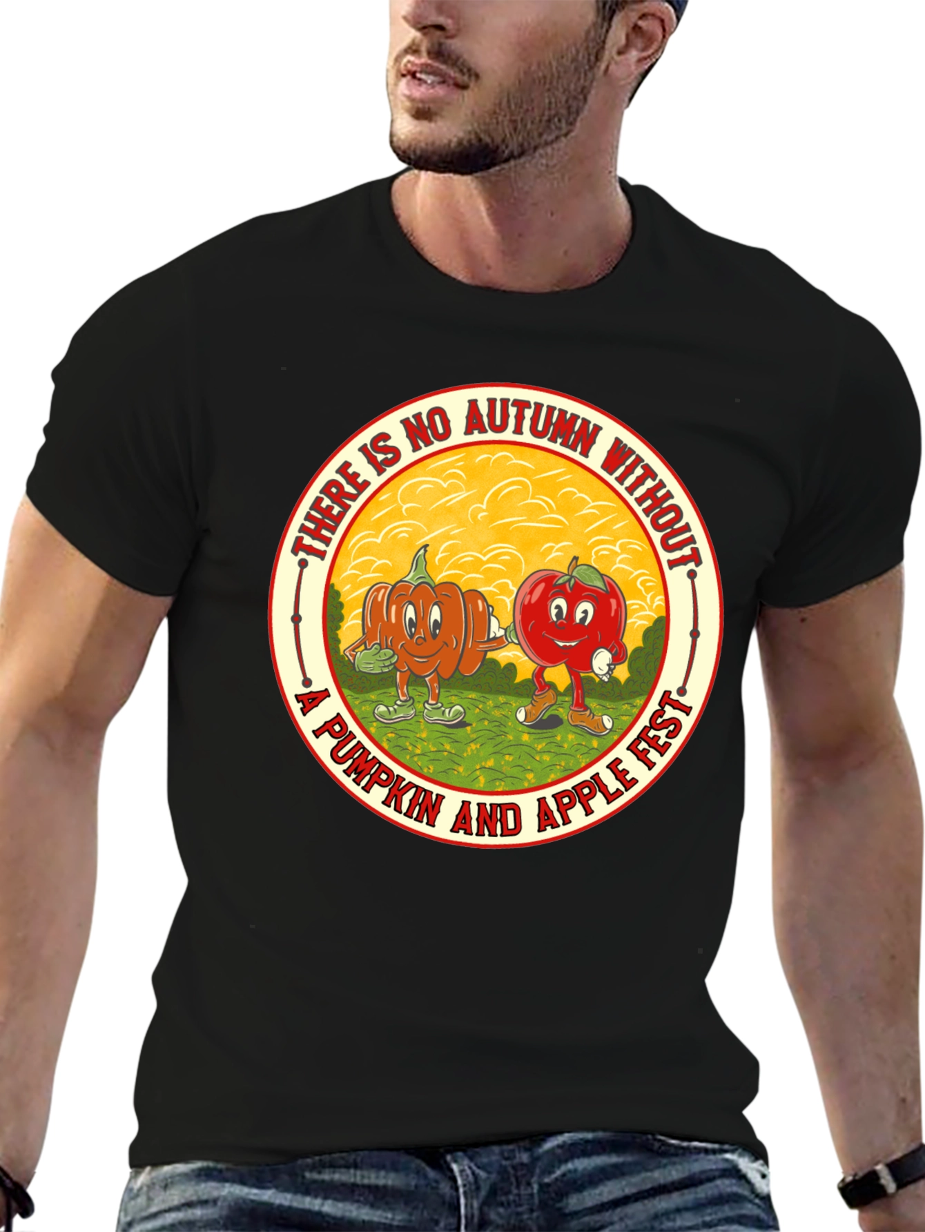 Autumn Pumpkin and Apple Fest T-Shirt