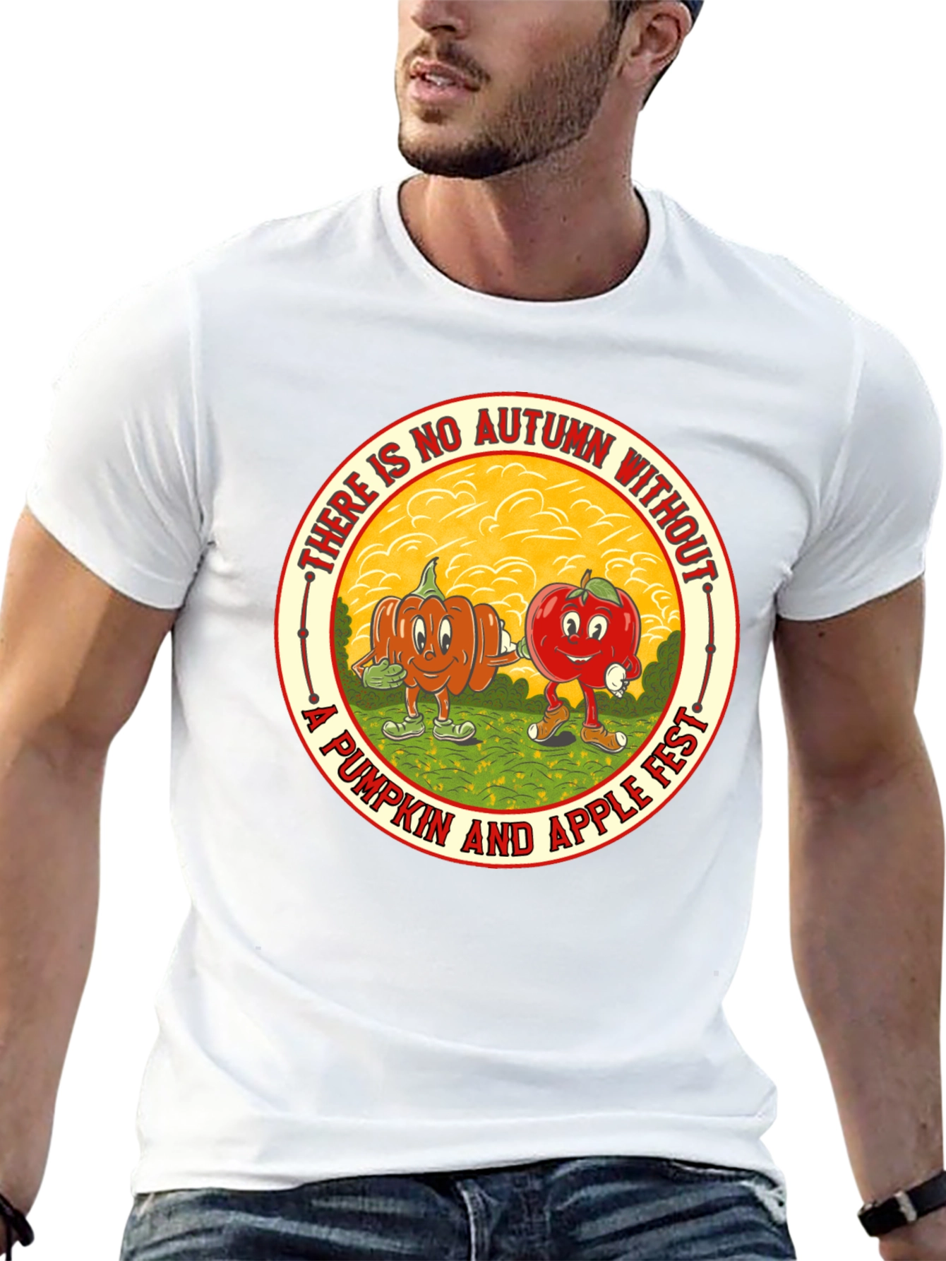 Autumn Pumpkin and Apple Fest T-Shirt