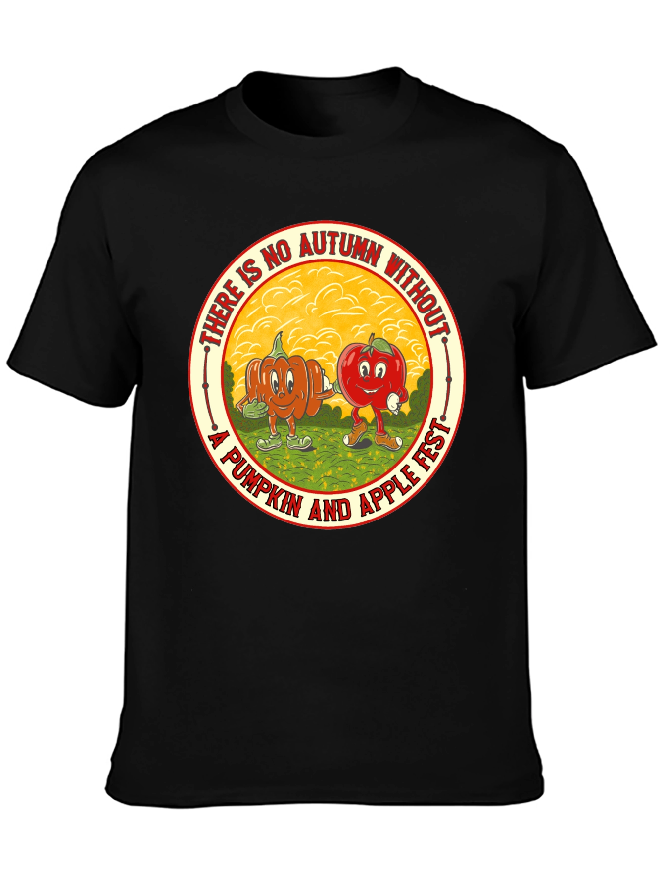 Autumn Pumpkin and Apple Fest T-Shirt