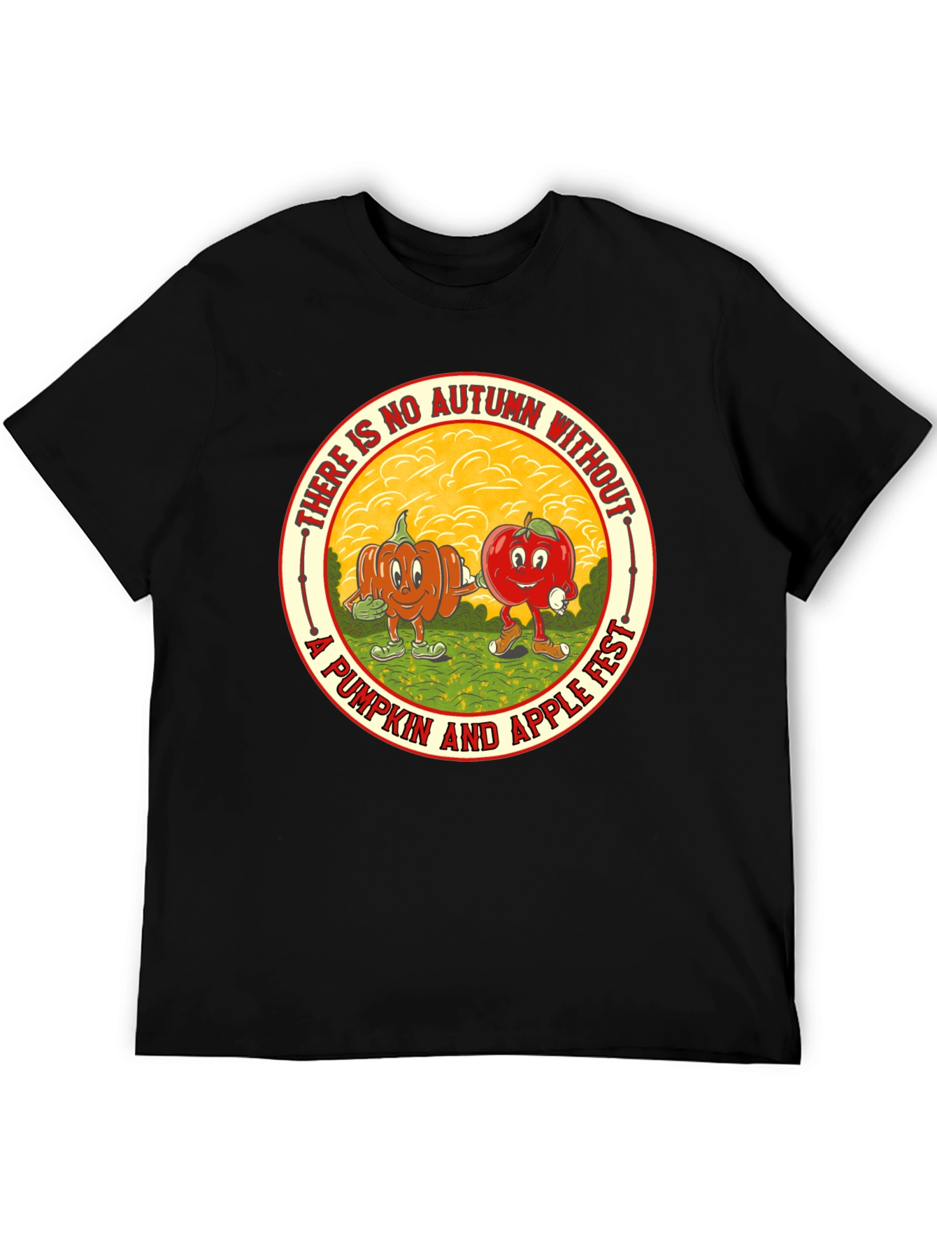 Autumn Pumpkin and Apple Fest T-Shirt