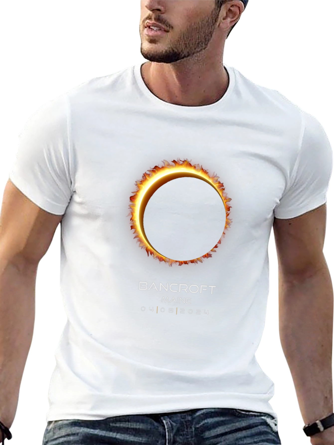 Bancroft Maine 2024 Solar Eclipse T-Shirt