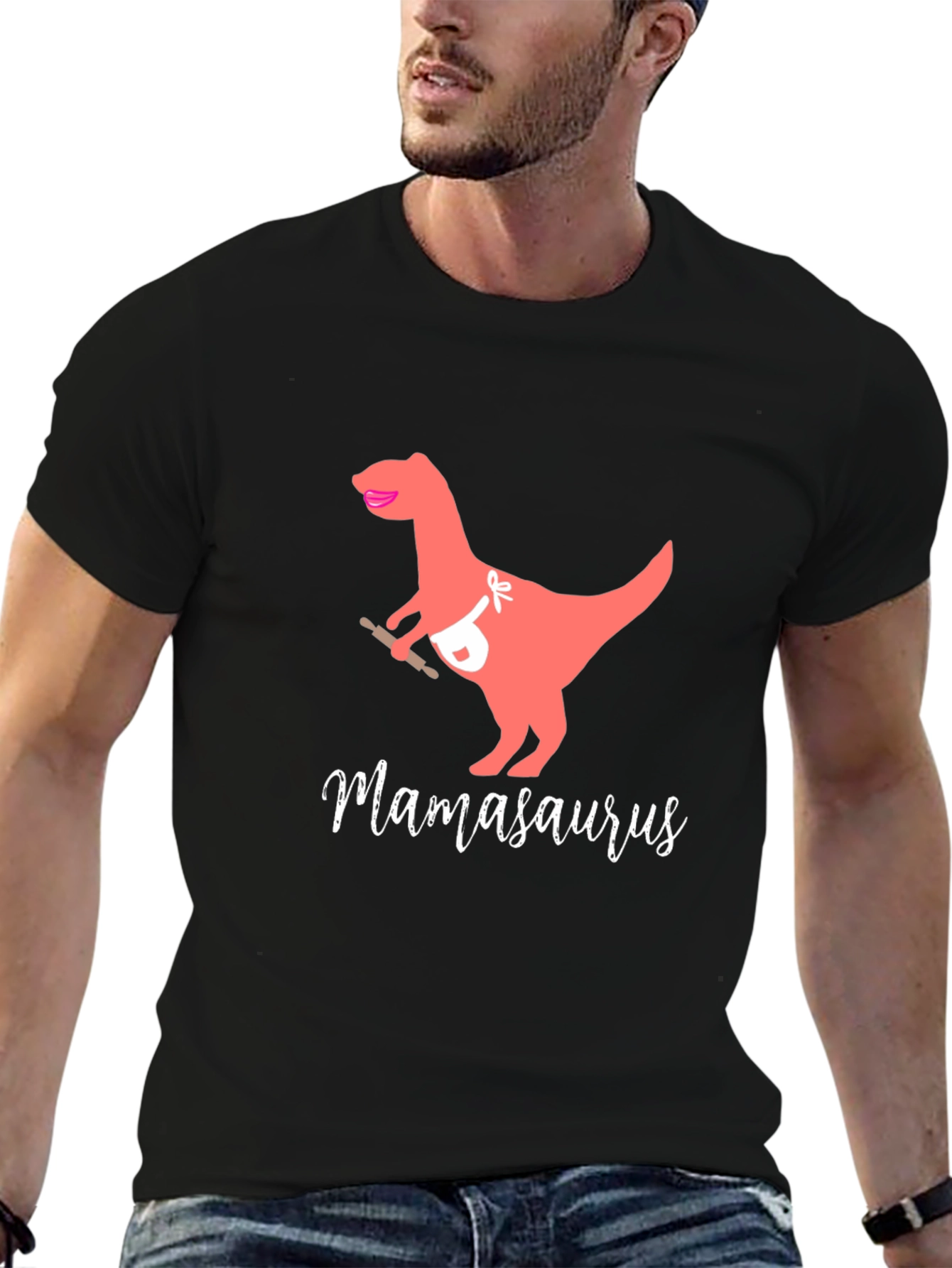 Mamasaurus T-Shirt: Fun Dino Design