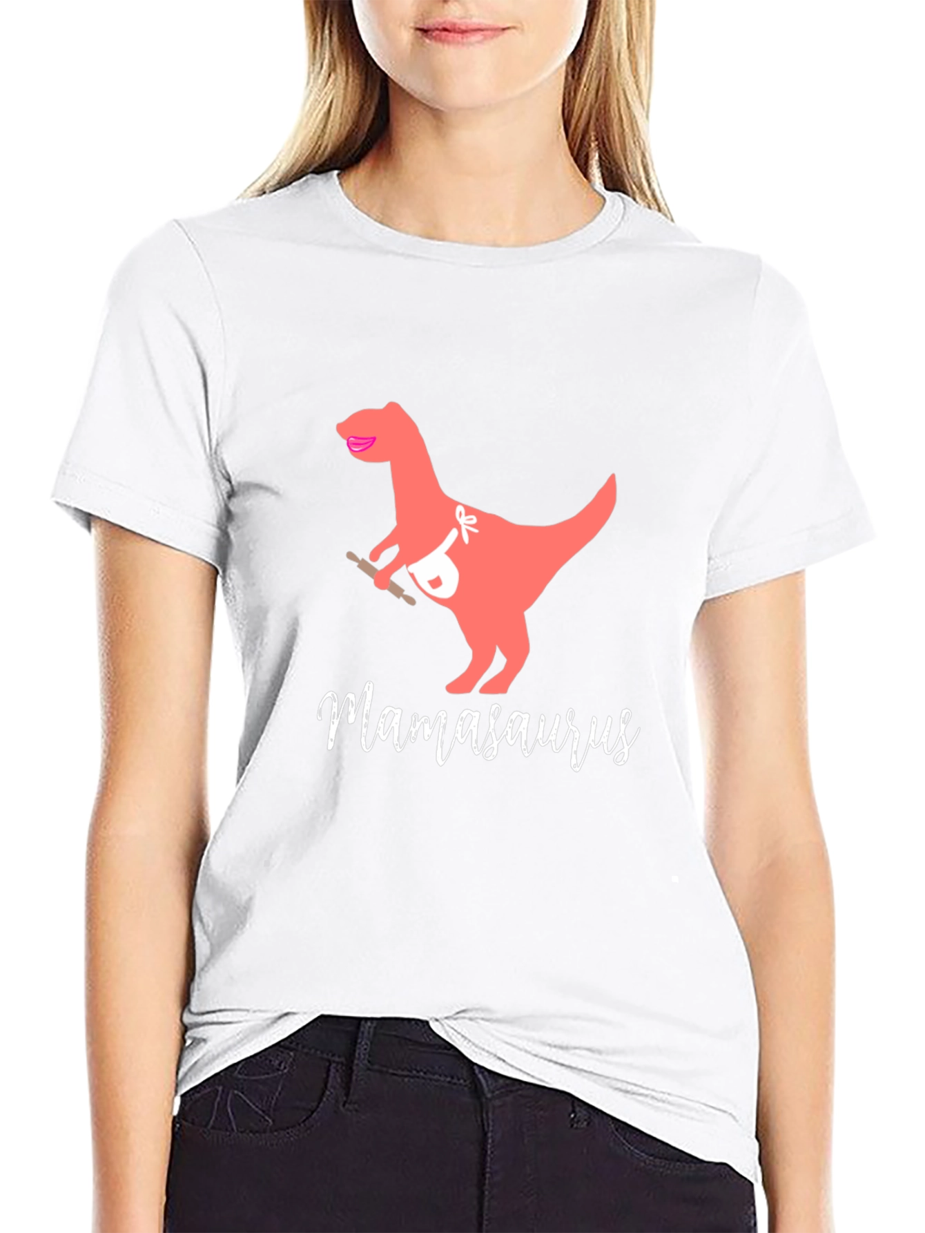 Mamasaurus T-Shirt: Fun Dino Design