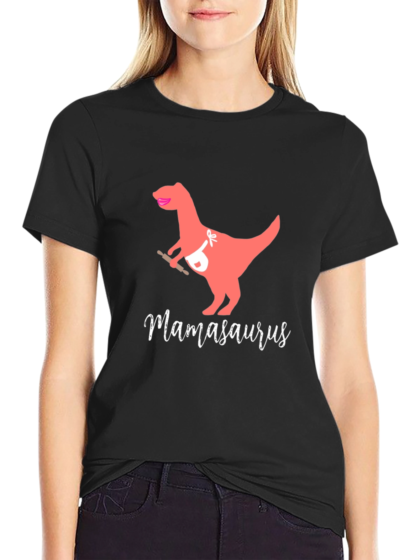 Mamasaurus T-Shirt: Fun Dino Design