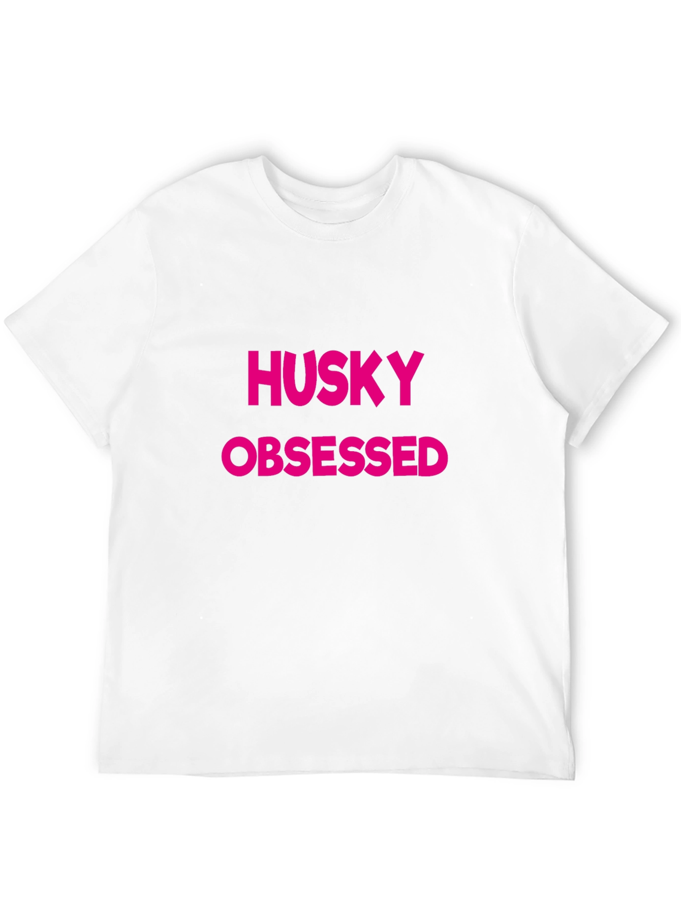 Husky Obsessed Black T-Shirt
