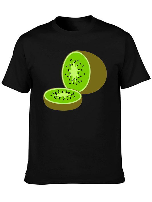 Kiwi Fruit Graphic T-Shirt - Casual Wear