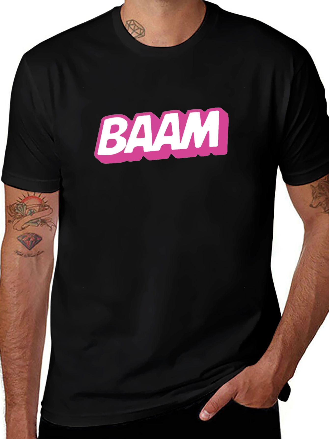BAAM Graphic Tee - Bold & Stylish