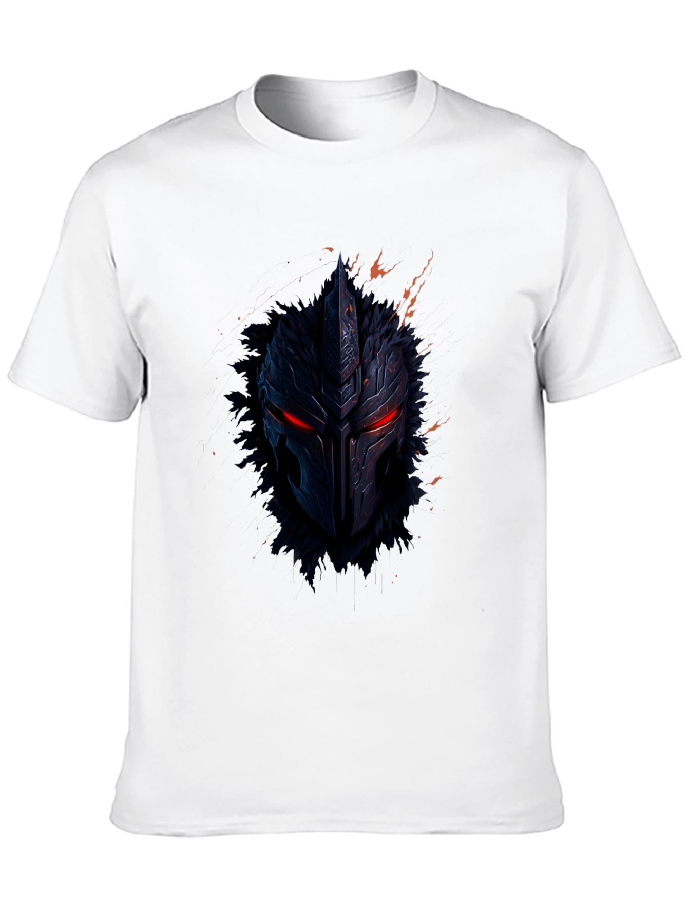 Warrior Helmet Graphic Tee - Black