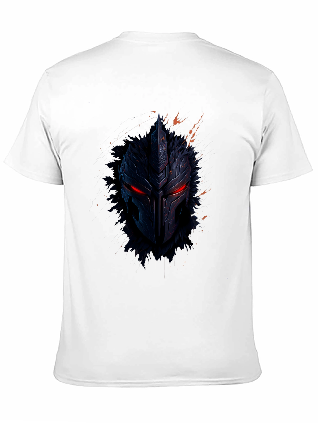Warrior Helmet Graphic Tee - Black
