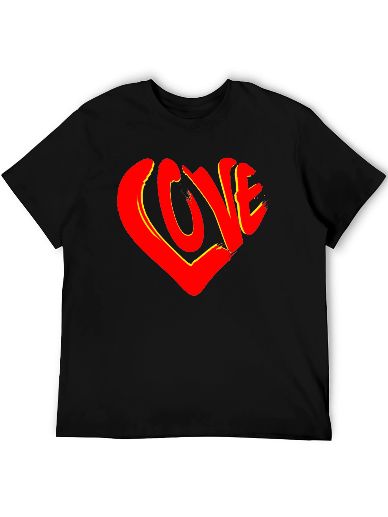 Love Heart Graphic T-Shirt
