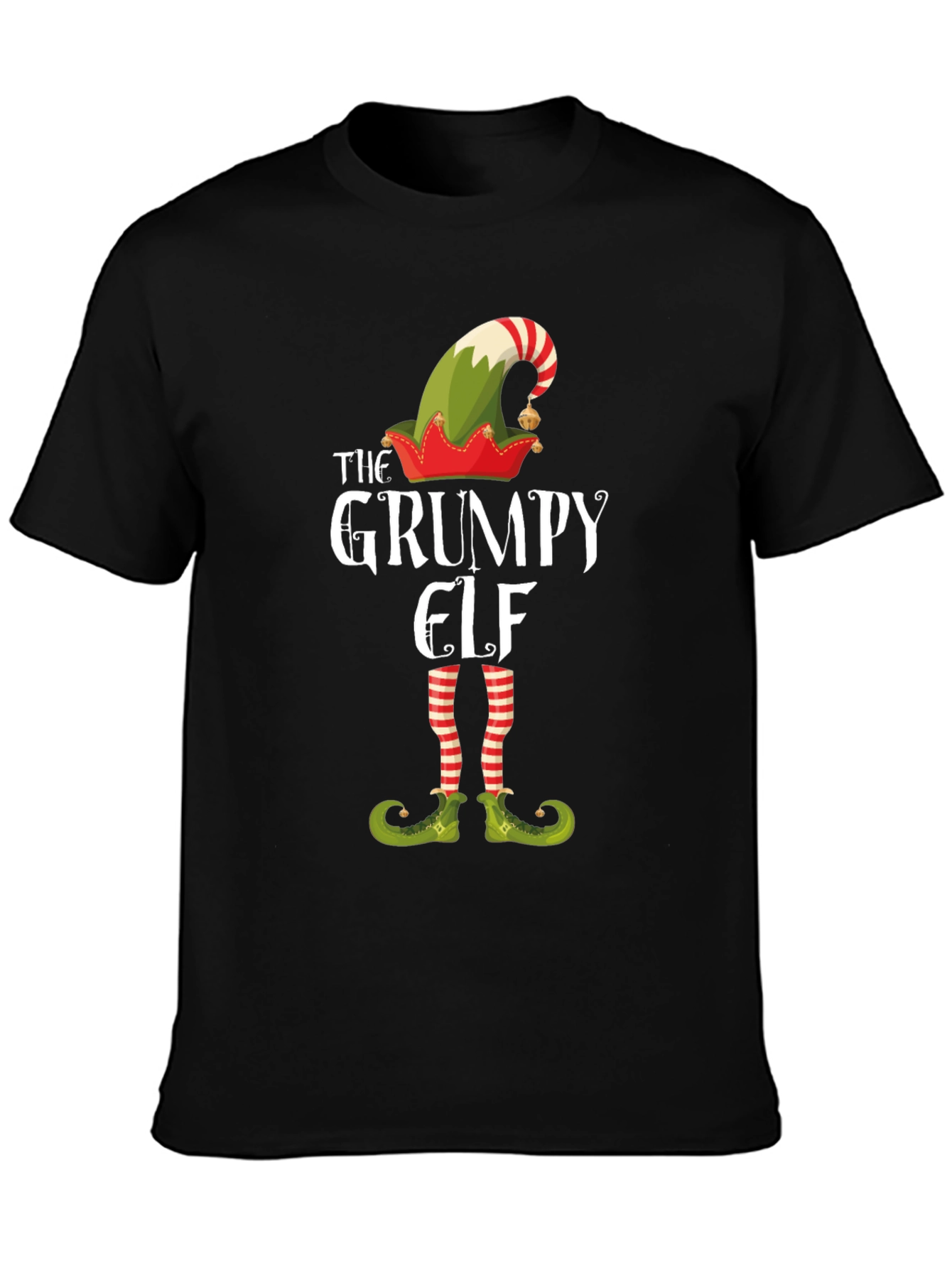 Grumpy Elf T-Shirt - Holiday Cheer