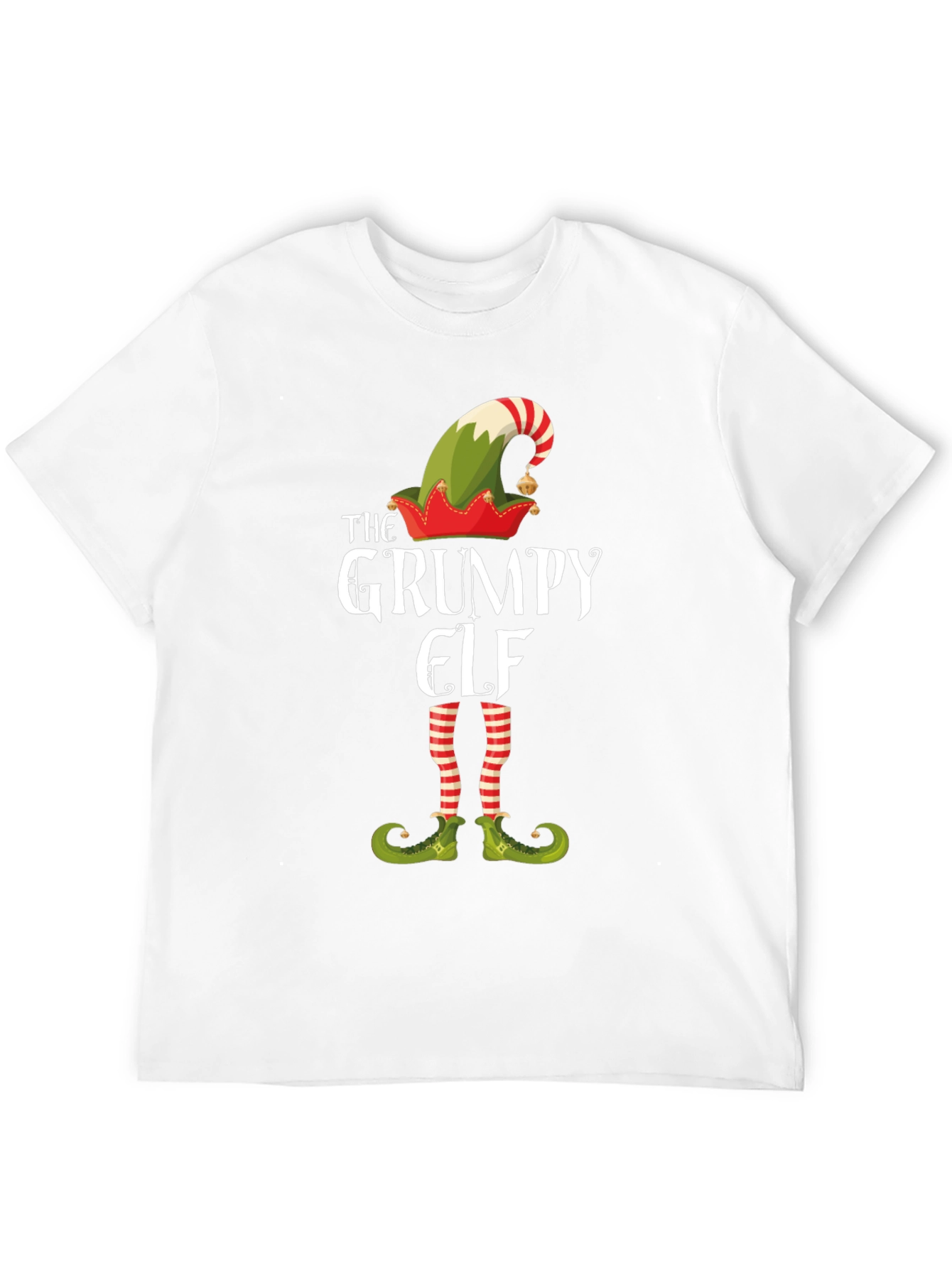 Grumpy Elf T-Shirt - Holiday Cheer