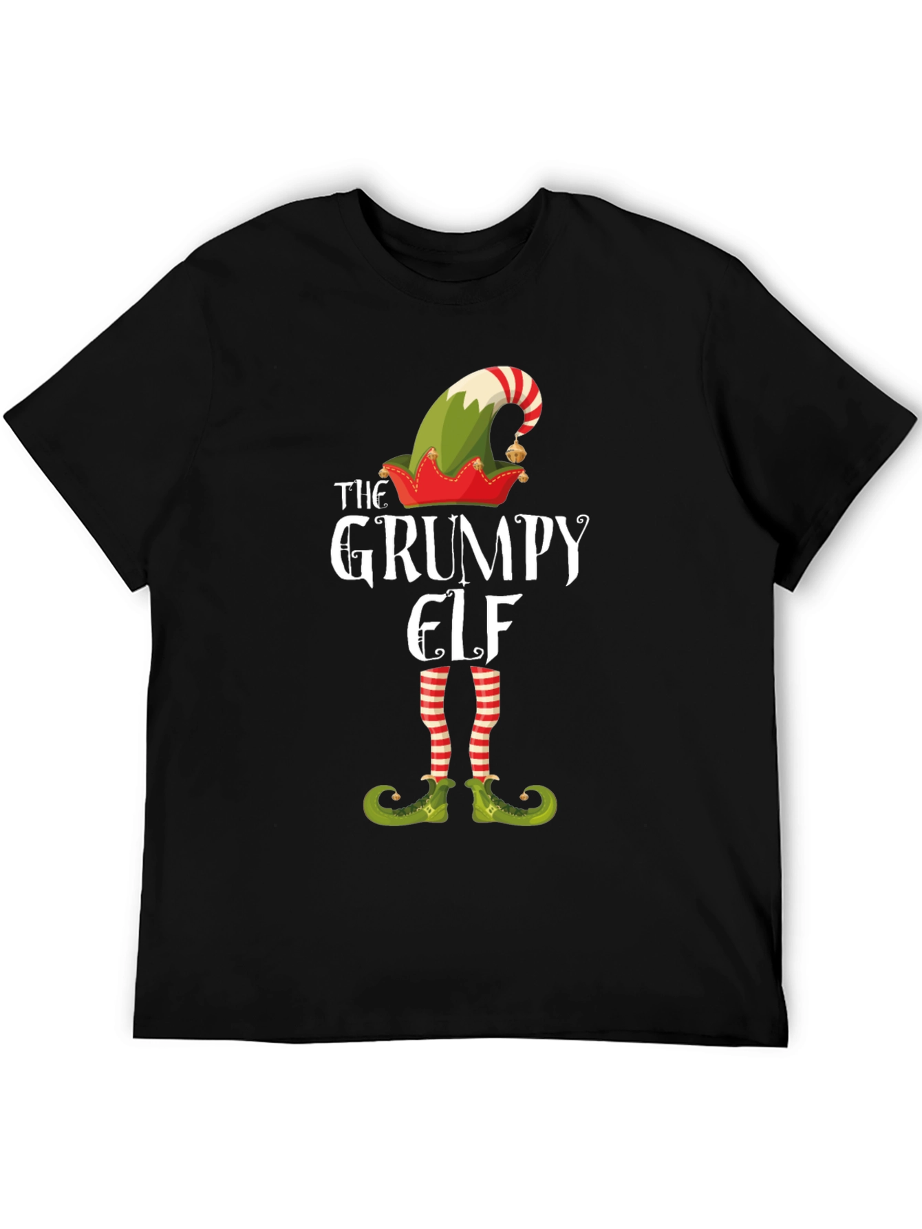 Grumpy Elf T-Shirt - Holiday Cheer