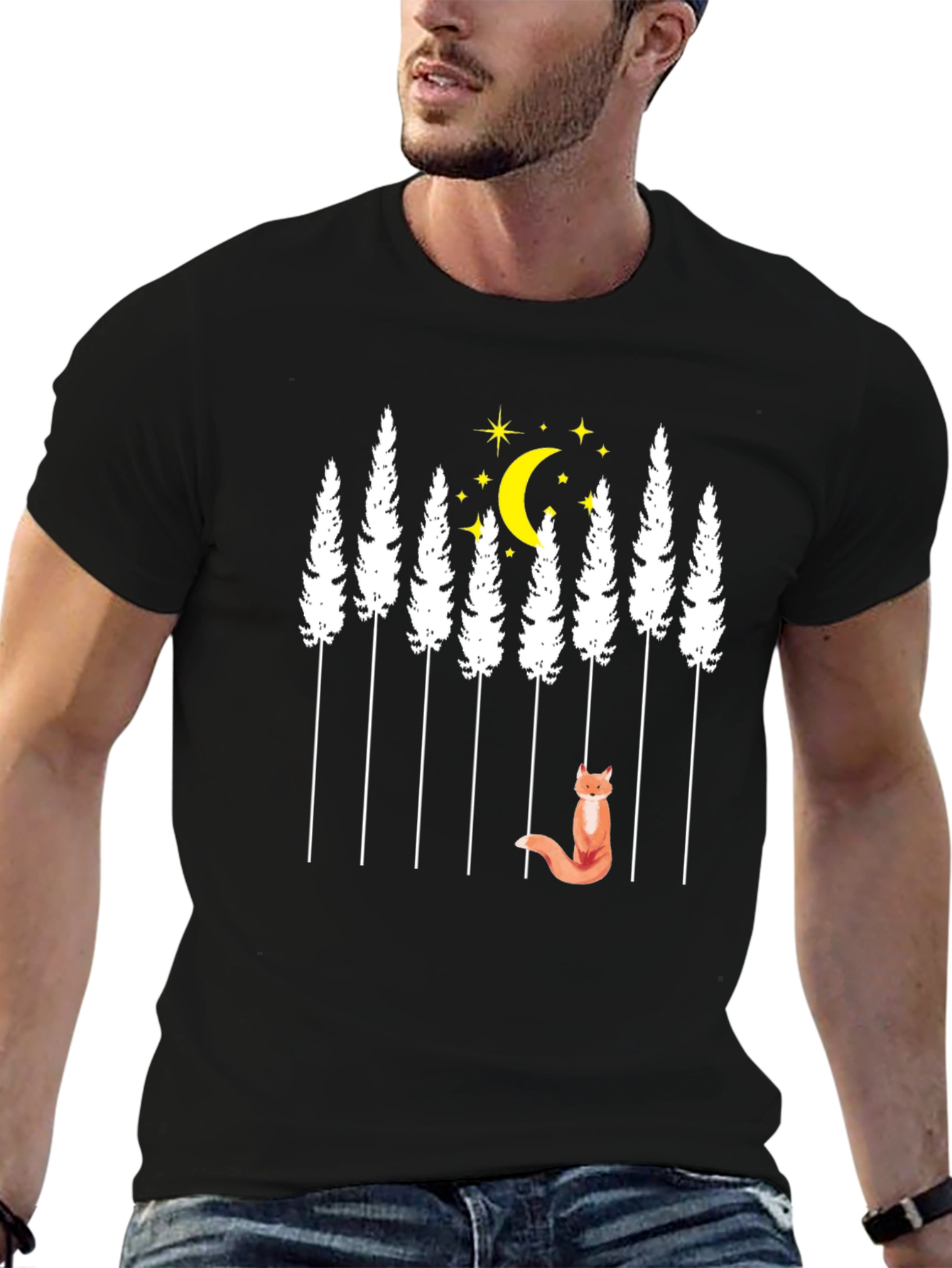 Fox in Woods Graphic Tee