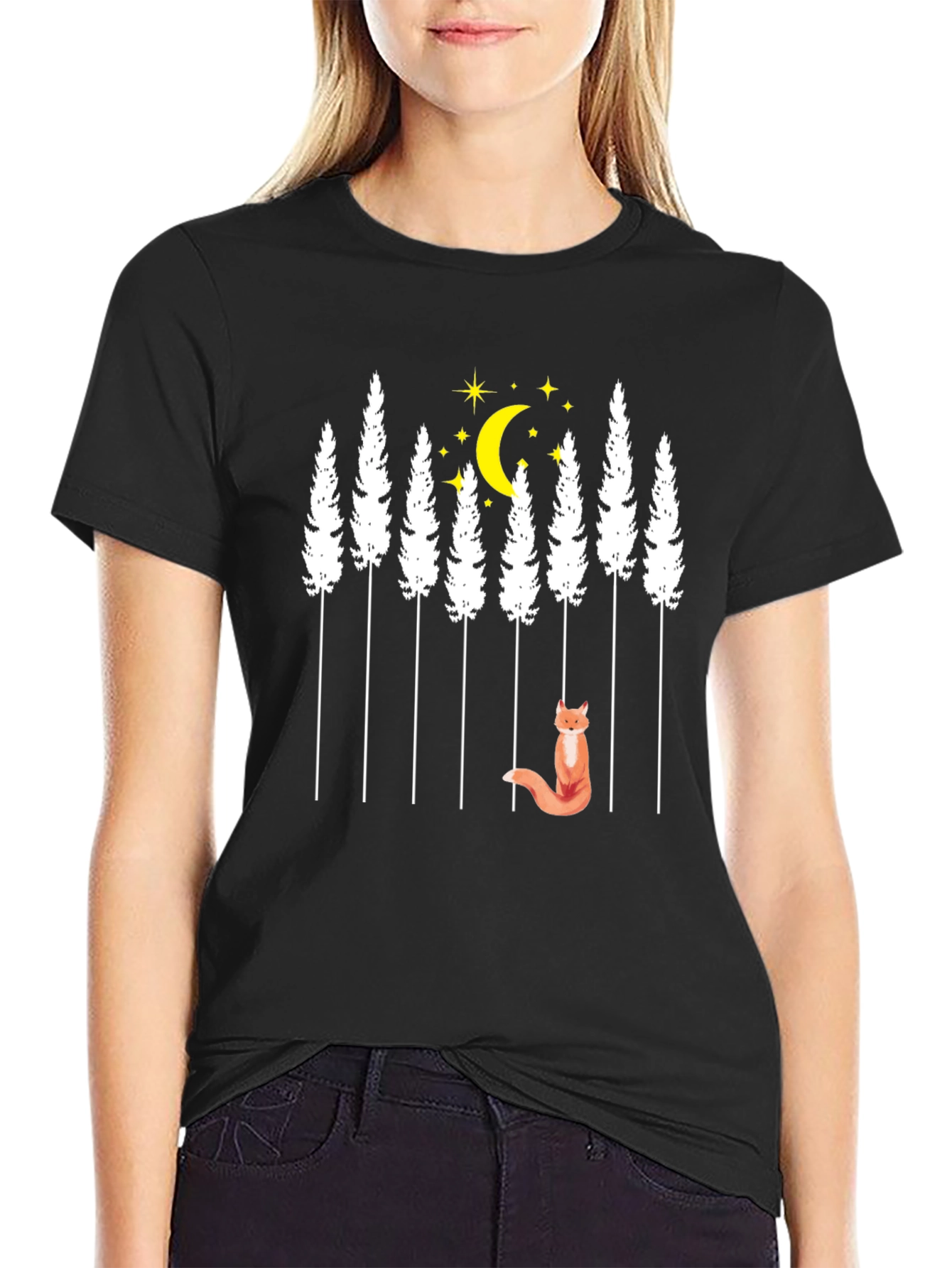 Fox in Woods Graphic Tee