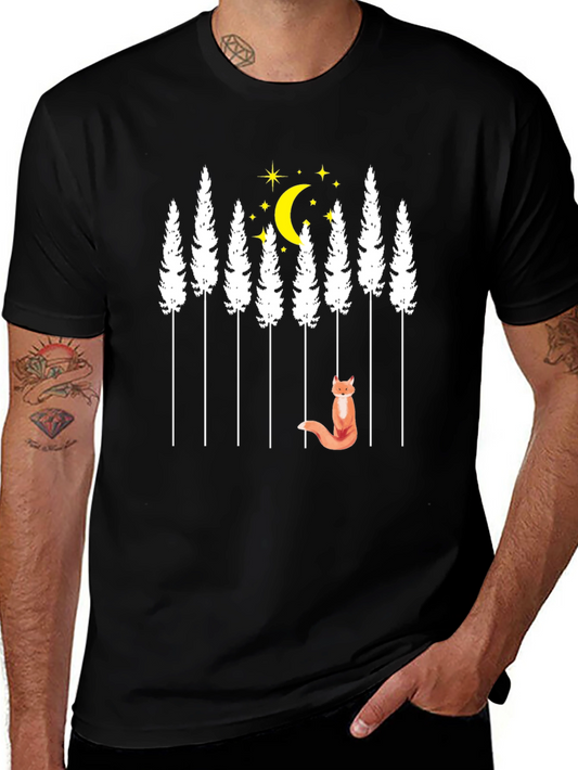 Fox in Woods Graphic Tee