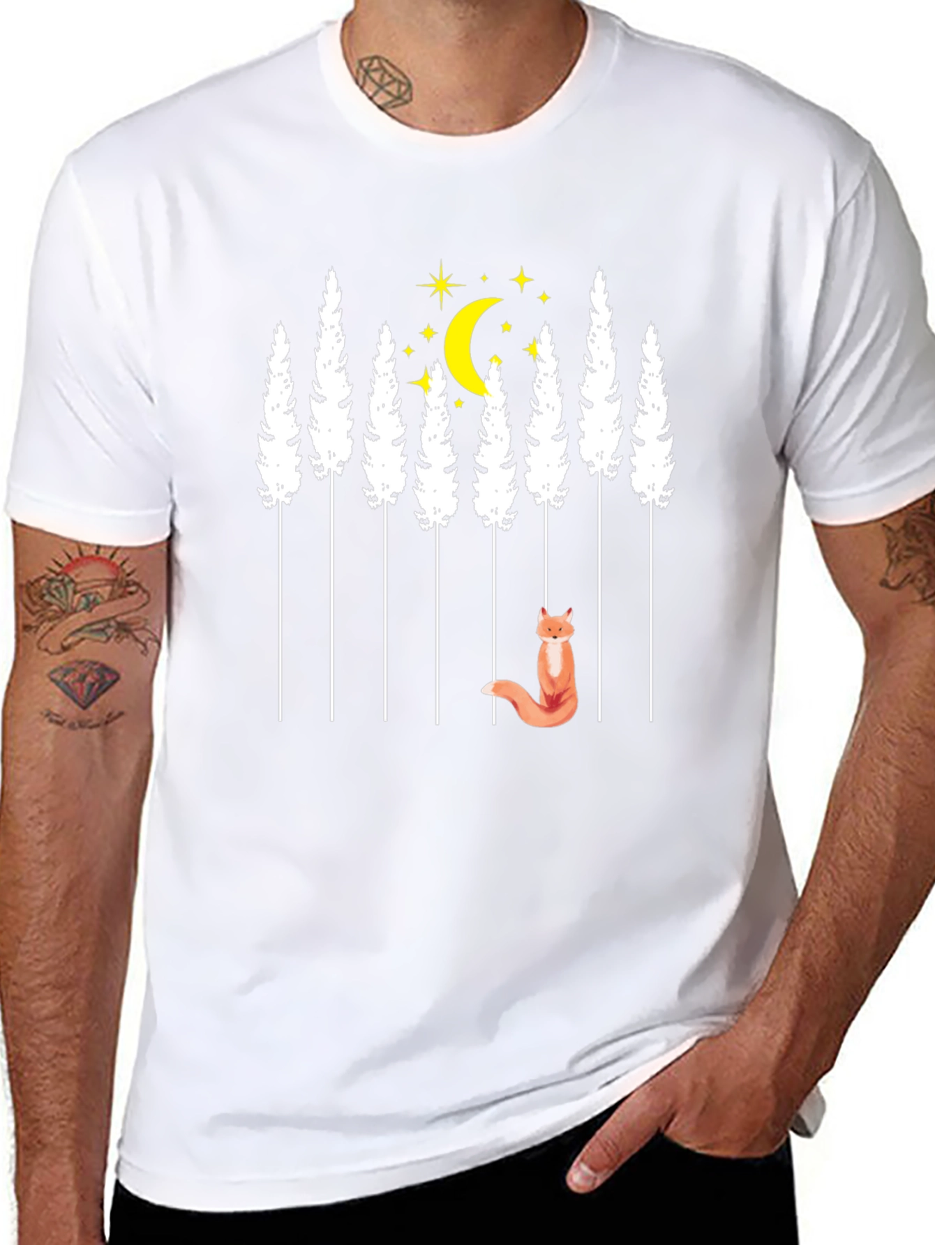 Fox in Woods Graphic Tee