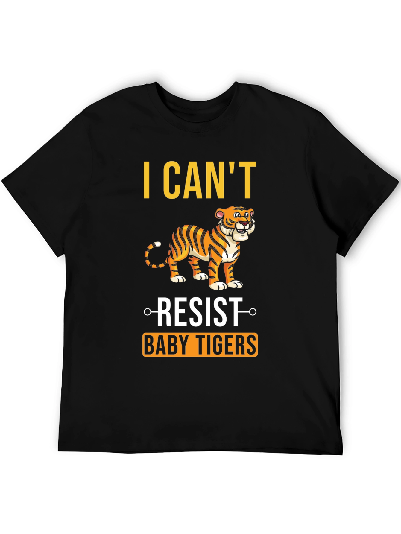 I Cant Resist Baby Tigers Graphic T-Shirt