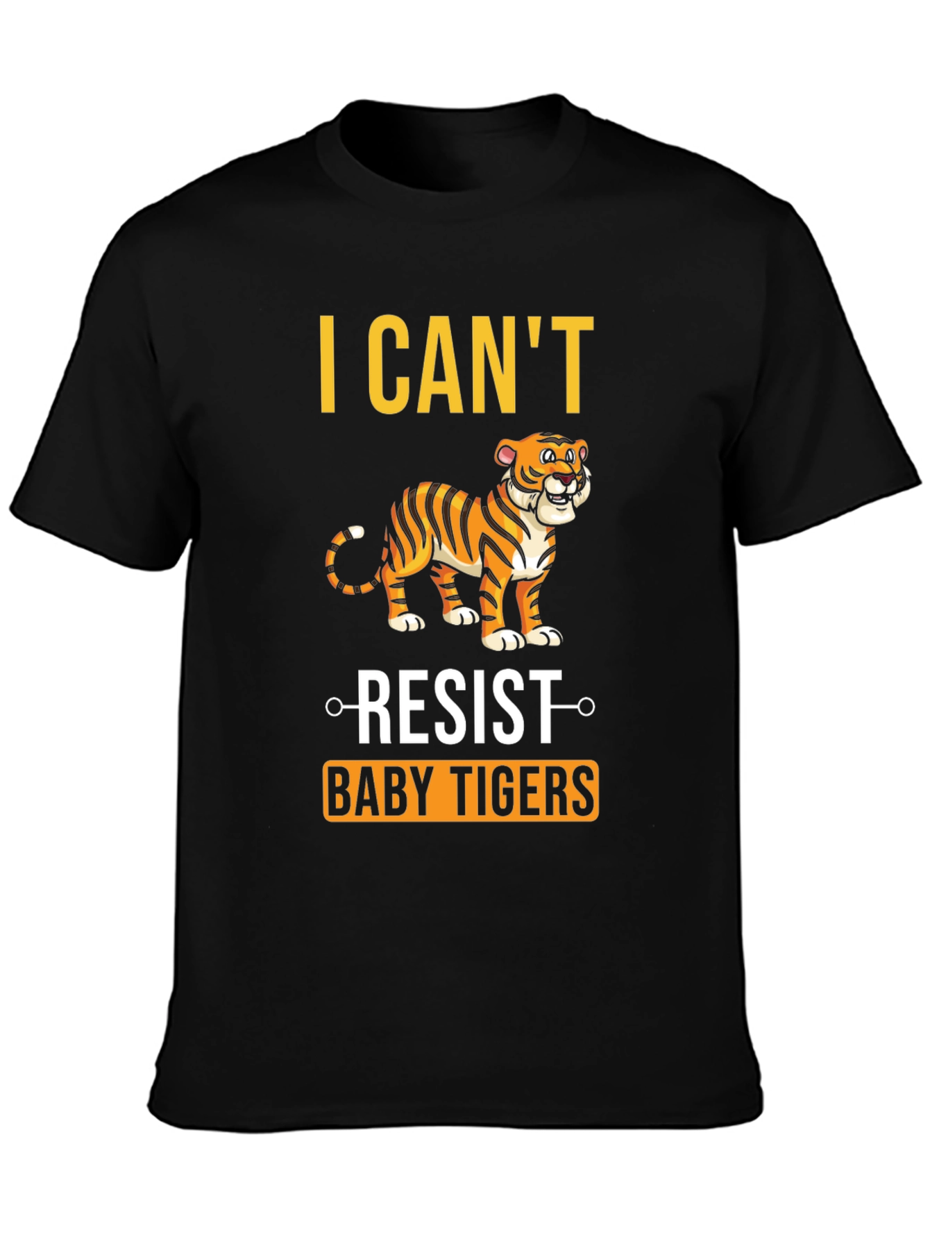 I Cant Resist Baby Tigers Graphic T-Shirt