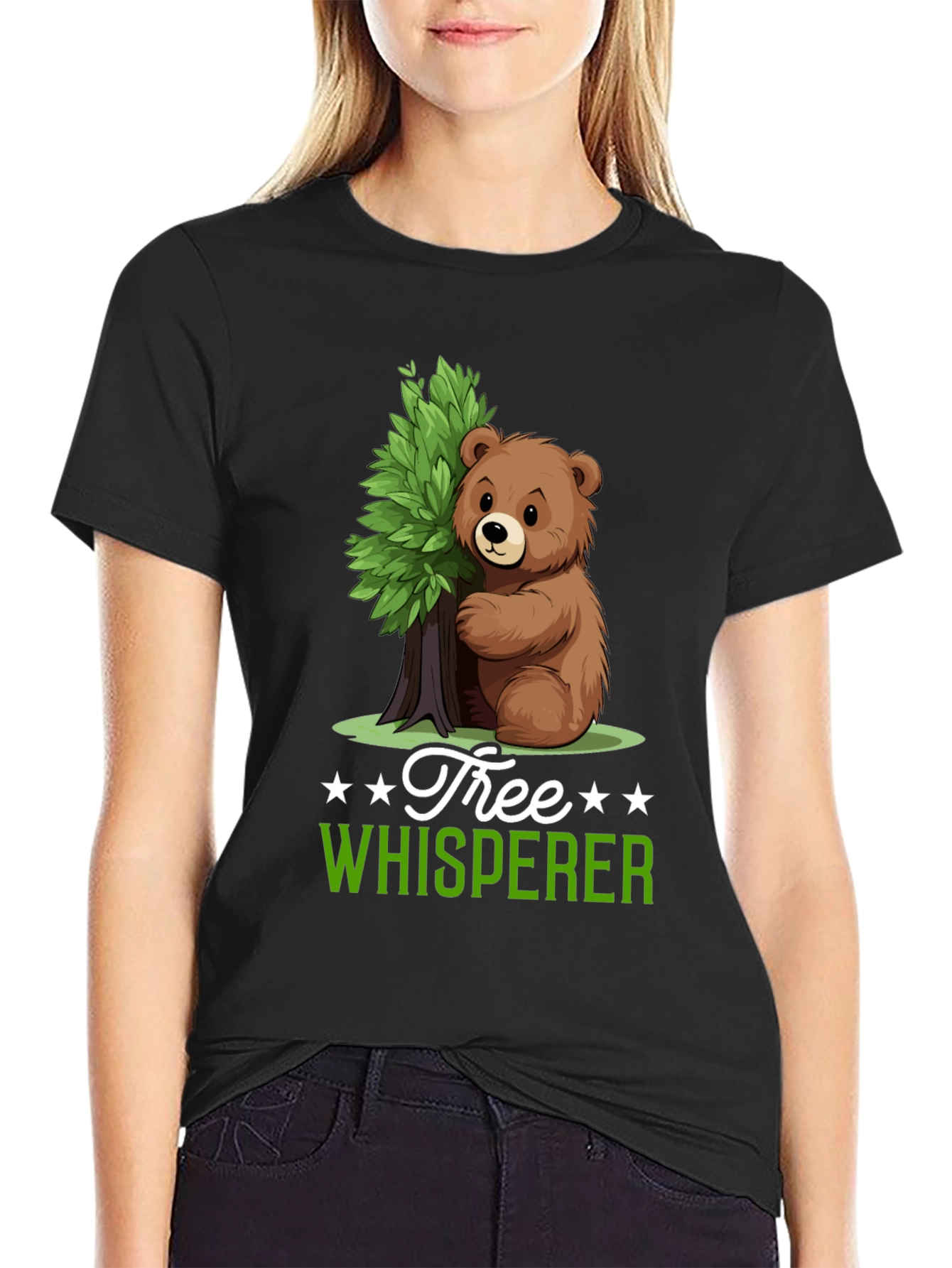 Tree Whisperer Bear T-Shirt