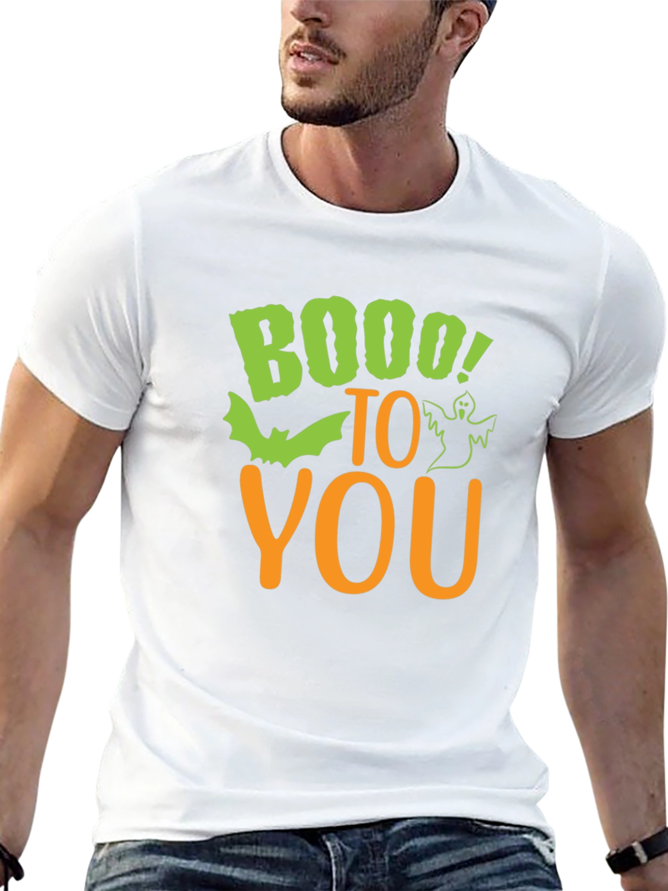Halloween Booo To You Graphic T-Shirt