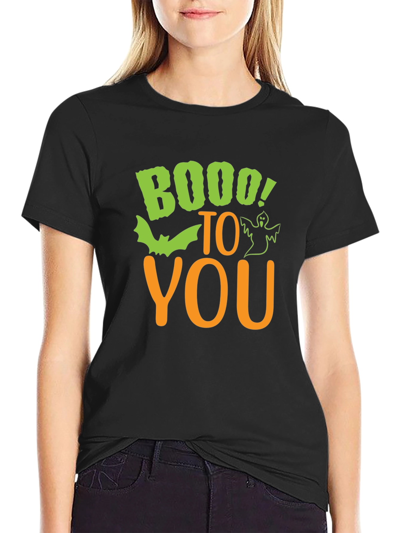 Halloween Booo To You Graphic T-Shirt