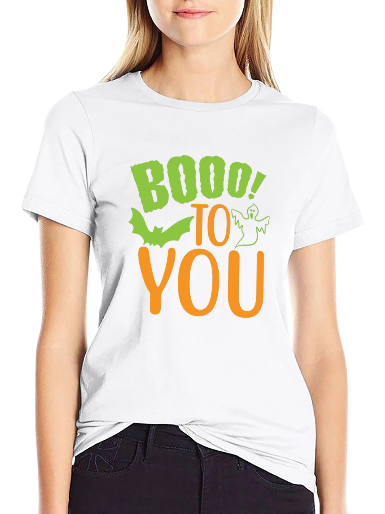 Halloween Booo To You Graphic T-Shirt